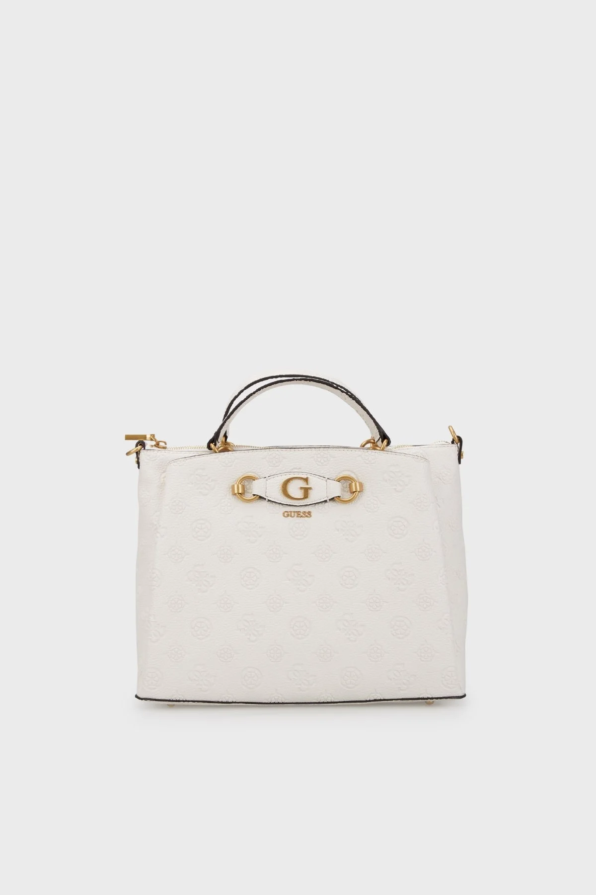 Guess Izzy Ayarlanabilir ve Çıkarılabilir Uzatma Askılı HWPD9209060STL Bayan Çanta HWPD9209060 STL BEYAZ - 1