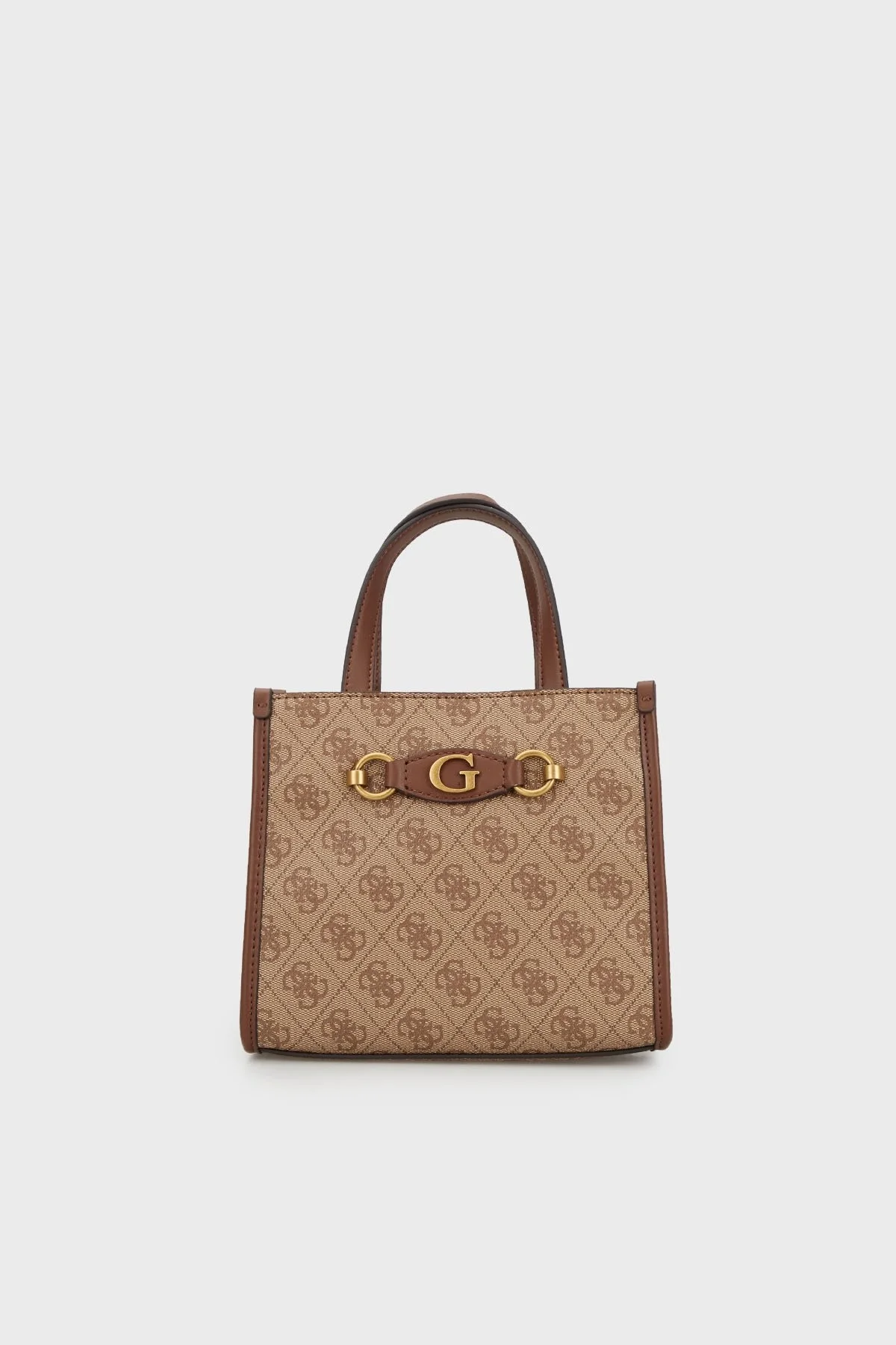 Guess Izzy Çıkarılabilir Omuz Askılı Bayan Çanta HWSB8654760 LGW KAHVE - 1