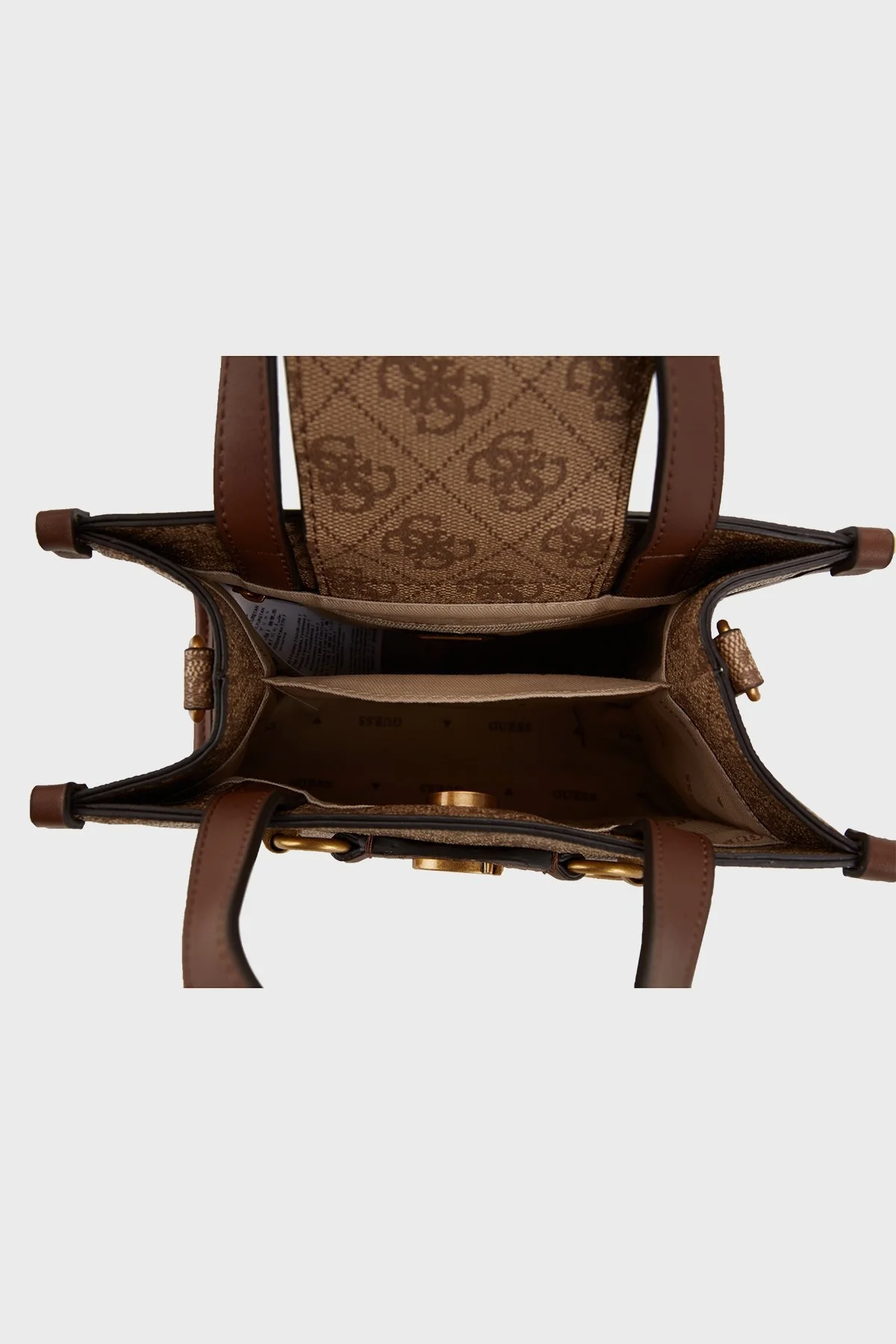 Guess Izzy Çıkarılabilir Omuz Askılı Bayan Çanta HWSB8654760 LGW KAHVE - 4