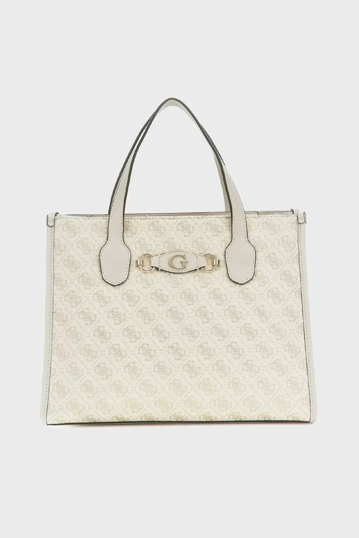 Guess Izzy Çıkarılabilir Uzatma Askılı HWJG8654220DVL Bayan Çanta HWJG8654220 DVL EKRU - 1