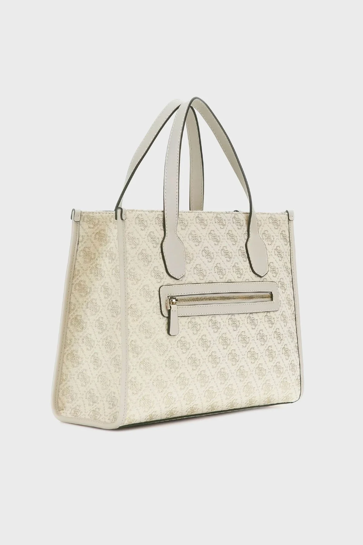 Guess Izzy Çıkarılabilir Uzatma Askılı HWJG8654220DVL Bayan Çanta HWJG8654220 DVL EKRU - 4