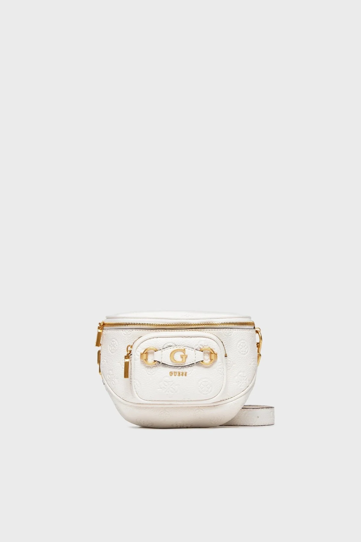 Guess Izzy Çıkarılabilir Uzatma Askılı HWPD9209800STL Bayan Çanta HWPD9209800 STL BEYAZ - 1