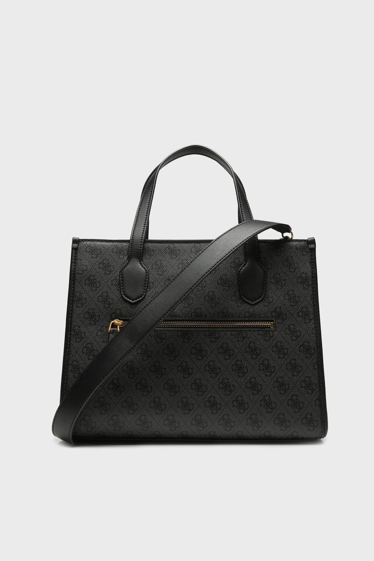 Guess Izzy Logolu Çıkarılabilir Uzatma Askılı HWSB8654220CLO Bayan Çanta HWSB8654220 CLO ANTRASİT - 3