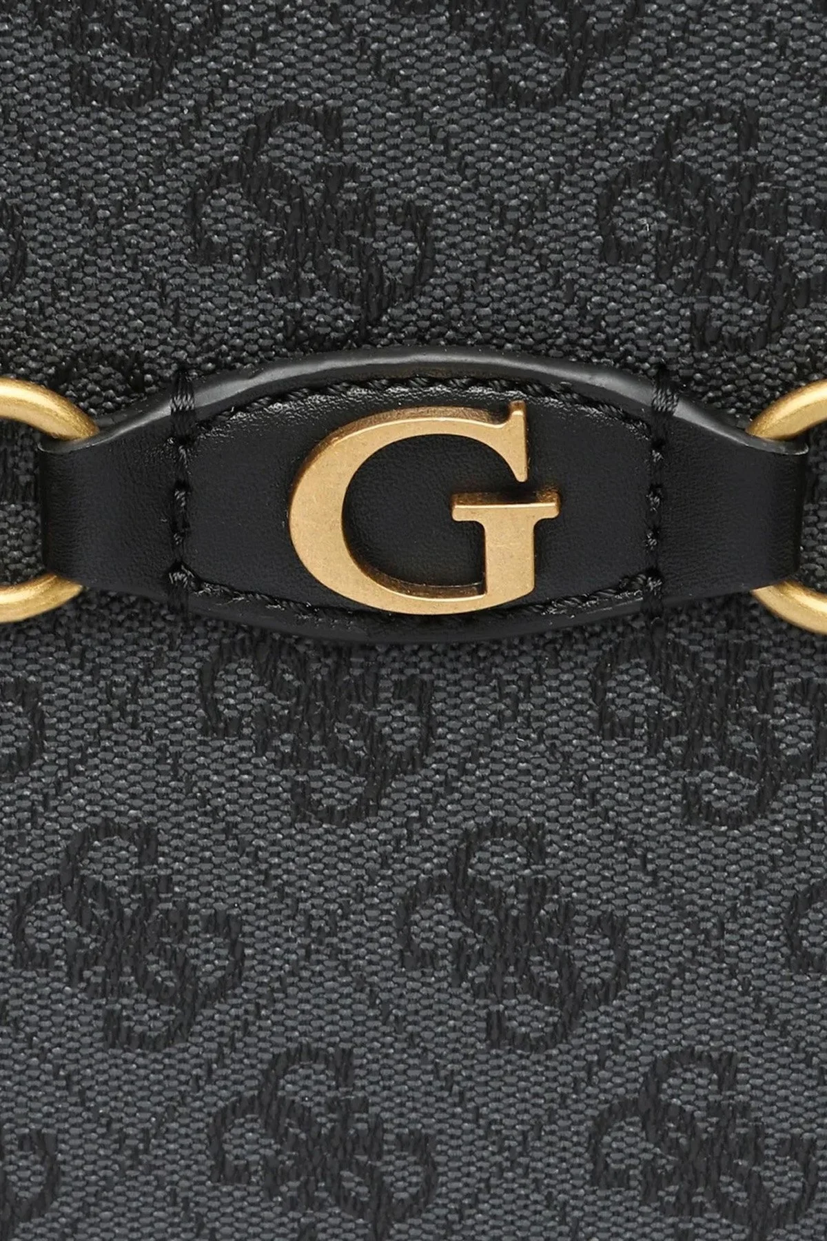 Guess Izzy Logolu Çıkarılabilir Uzatma Askılı HWSB8654220CLO Bayan Çanta HWSB8654220 CLO ANTRASİT - 4