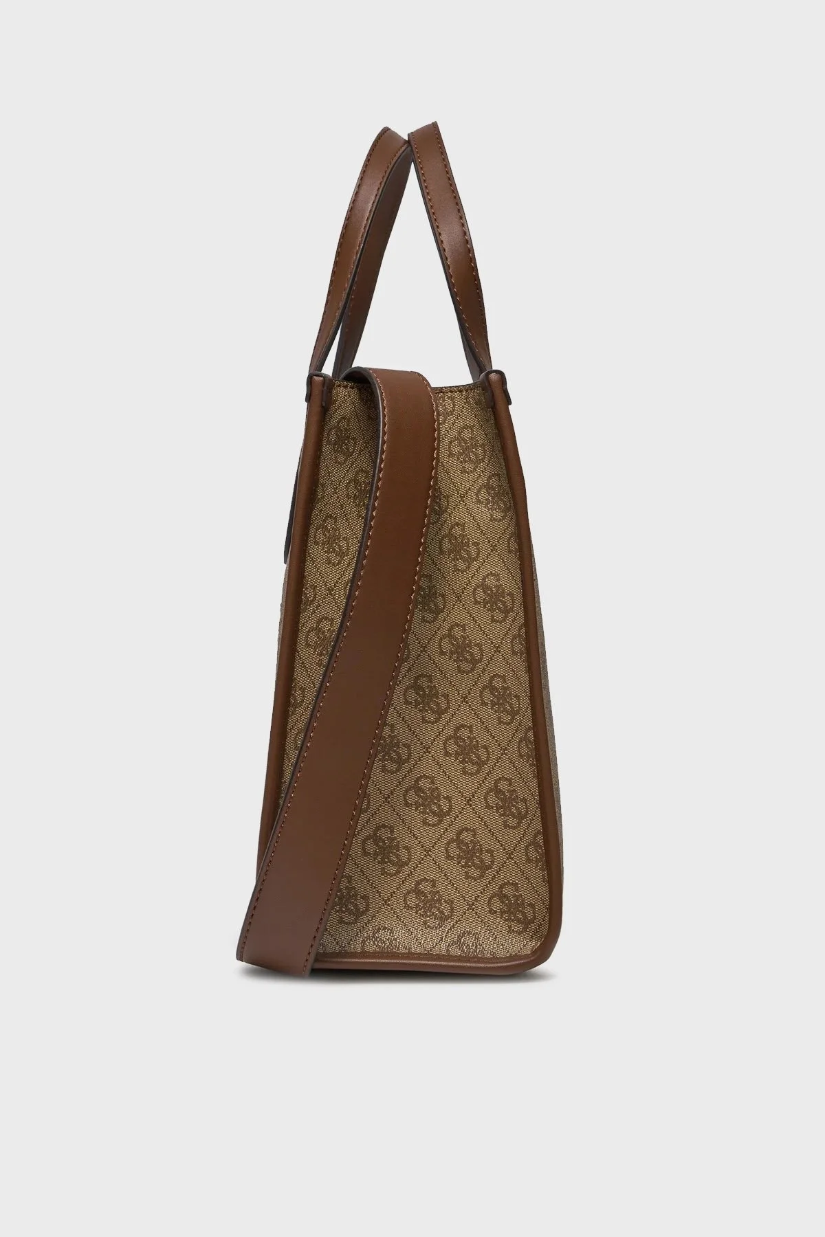 Guess Izzy Logolu Çıkarılabilir Uzatma Askılı HWSB8654220LGW Bayan Çanta HWSB8654220 LGW KAHVE - 3