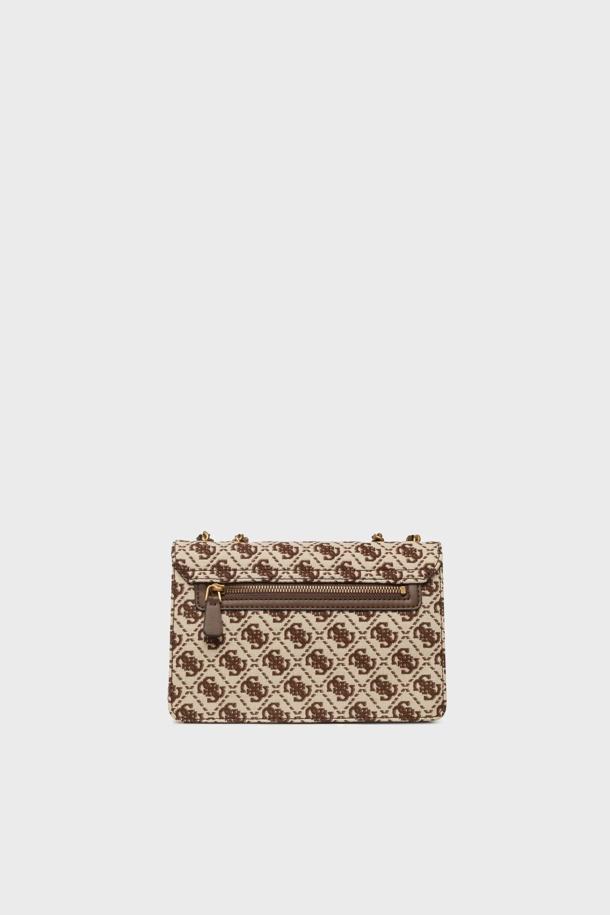 Guess Izzy Logolu Zincir Askılı HWJB8654210 Bayan Çanta HWJB8654210 BNL KAHVE-BEJ - 4