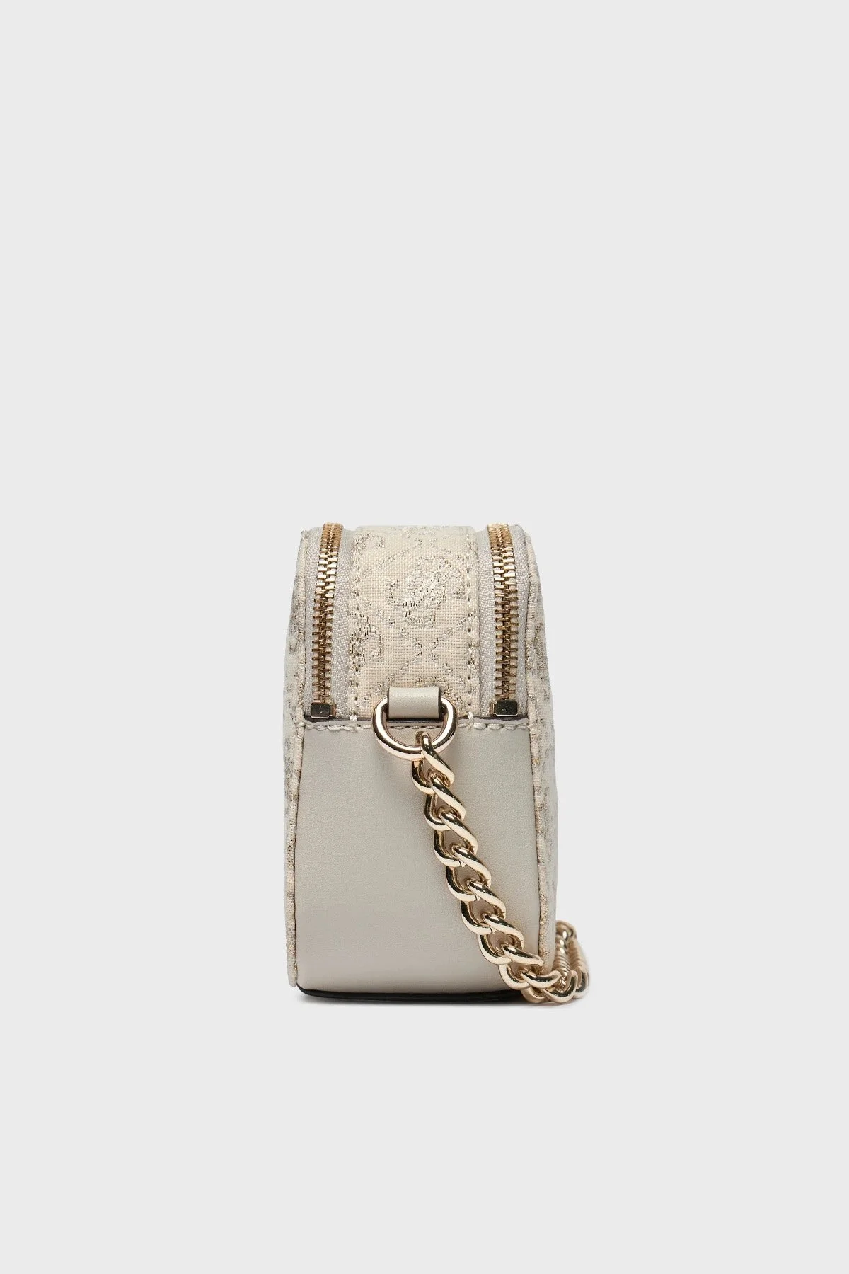 Guess Izzy Logolu Zincir Askılı HWJG8654140DVL Bayan Çanta HWJG8654140 DVL BEJ - 3