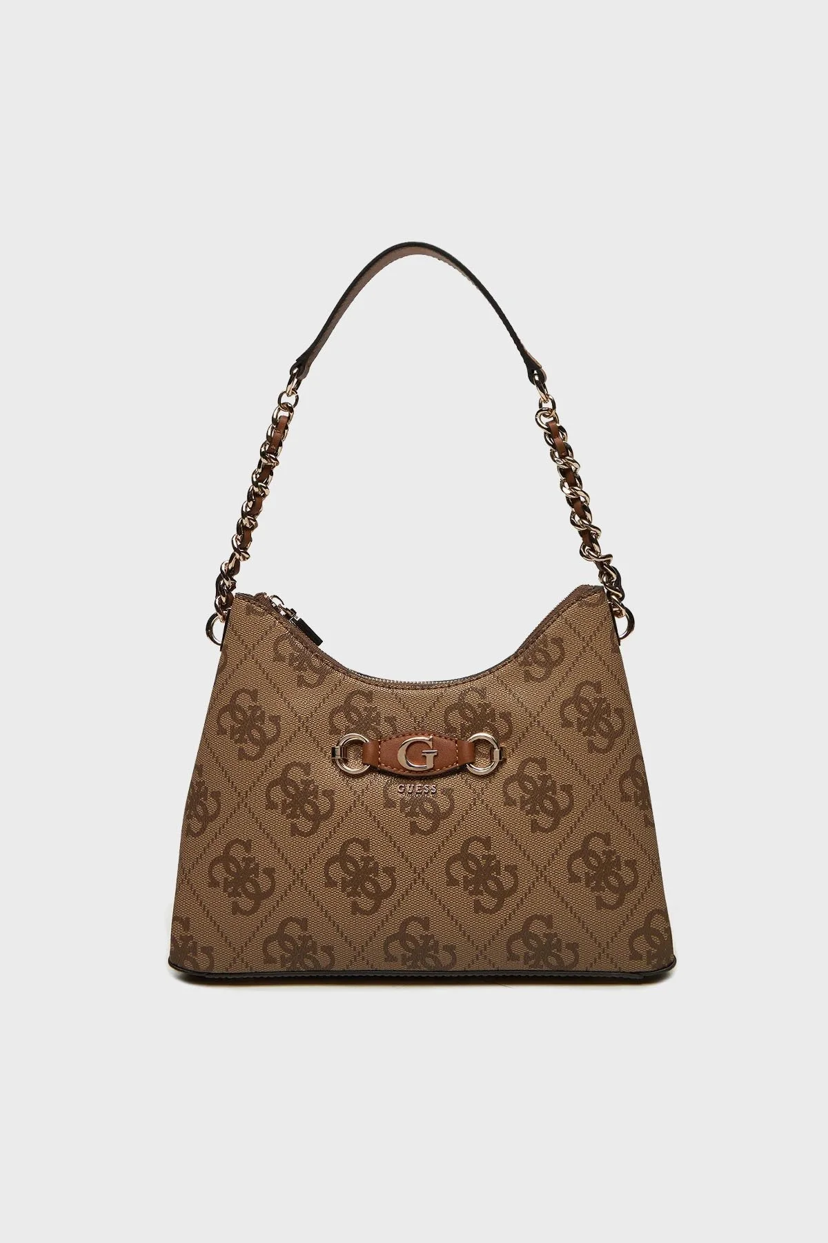 Guess Izzy Logolu Zincir Askılı HWOS8654010 Bayan Çanta HWOS86 54010 LTL KAHVE - 7