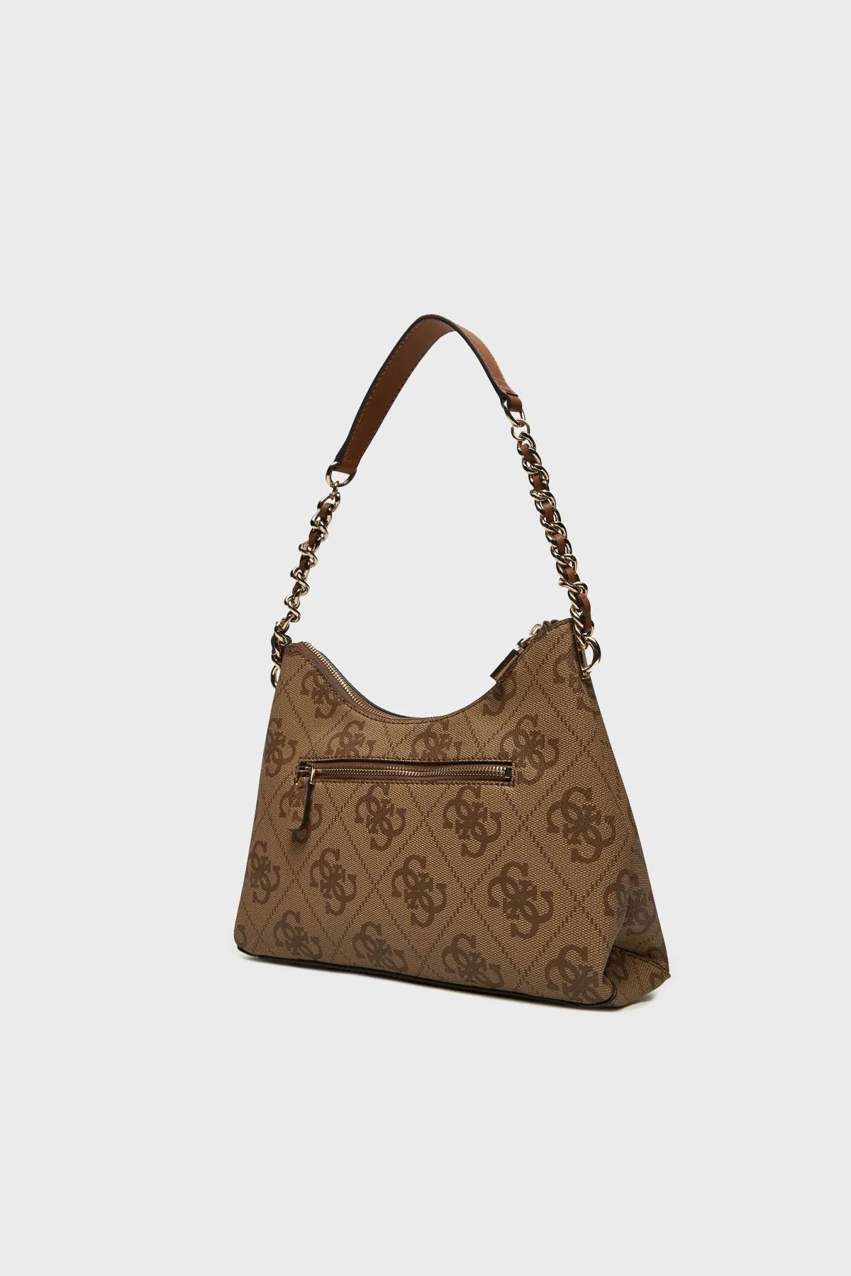 Guess Izzy Logolu Zincir Askılı HWOS8654010 Bayan Çanta HWOS86 54010 LTL KAHVE - 9