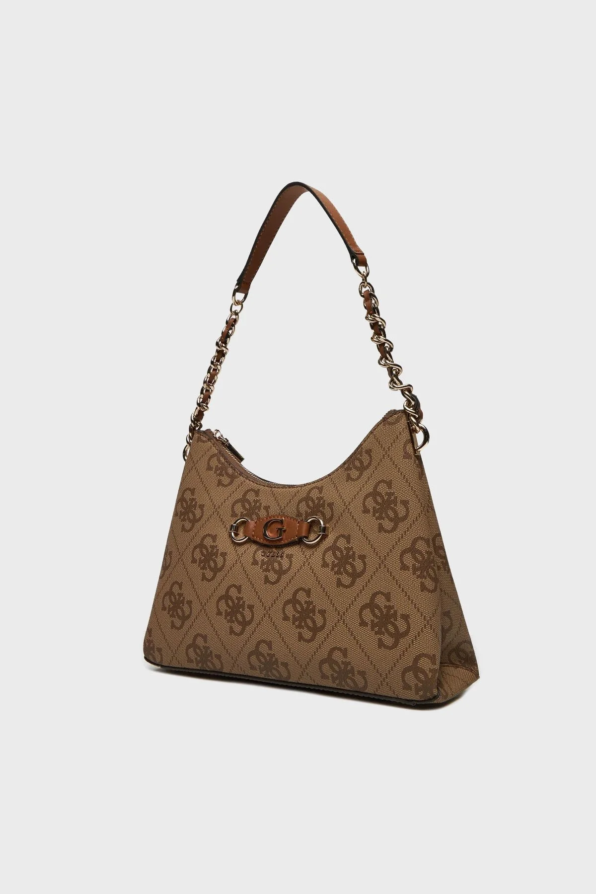 Guess Izzy Logolu Zincir Askılı HWOS8654010 Bayan Çanta HWOS86 54010 LTL KAHVE - 11