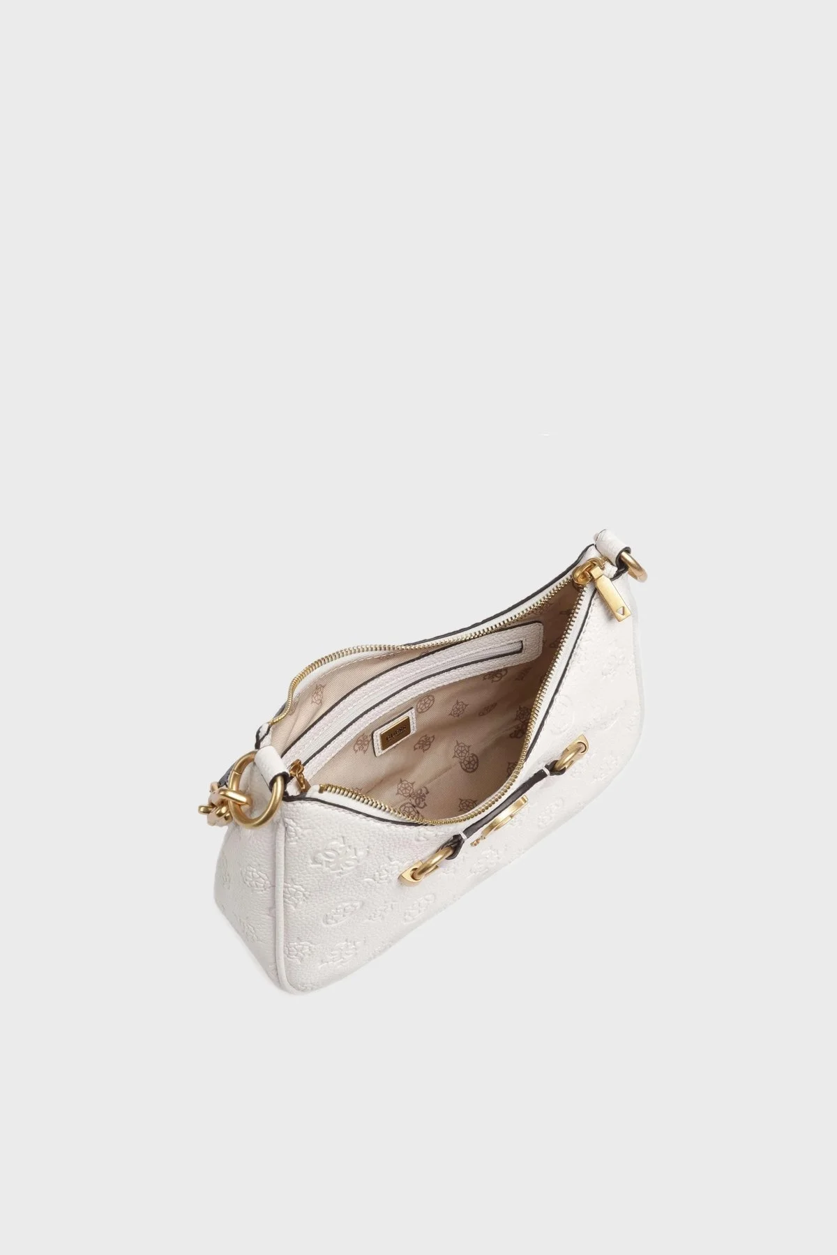 Guess Izzy Logolu Zincir Askılı HWPD9209180STL Bayan Çanta HWPD9209180 STL BEYAZ - 5