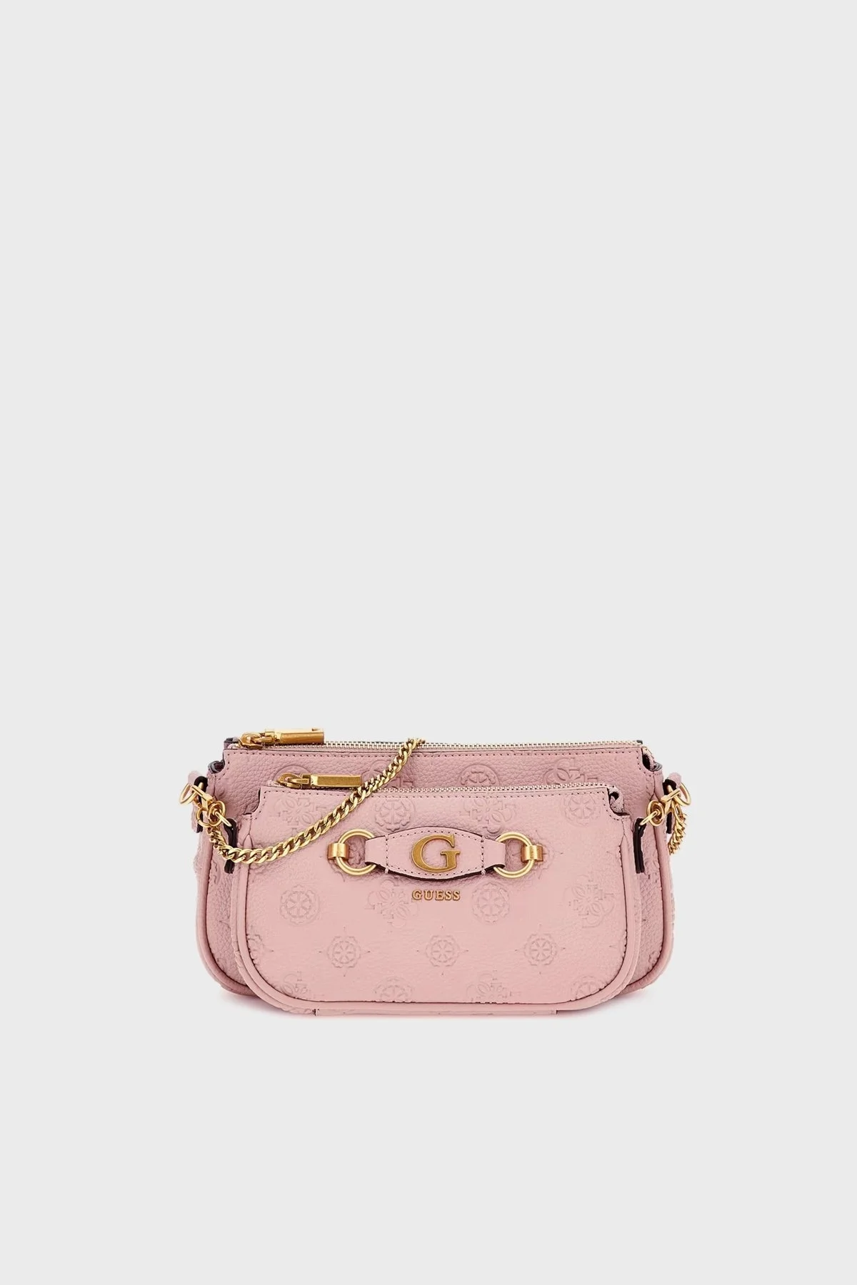 Guess Izzy Logolu Zincir Askılı HWPD9209710ARI Bayan Çanta HWPD9209710 ARI PUDRA - 1