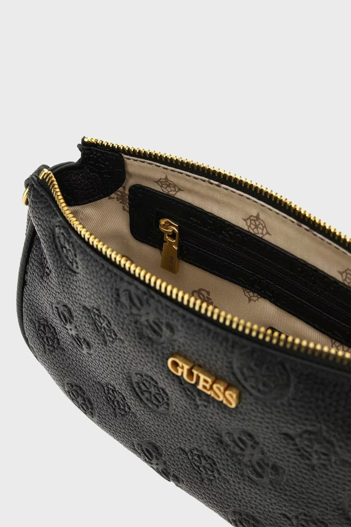 Guess Izzy Logolu Zincir Askılı HWPD9209710BLO Bayan Çanta HWPD9209710 BLO SİYAH - 6