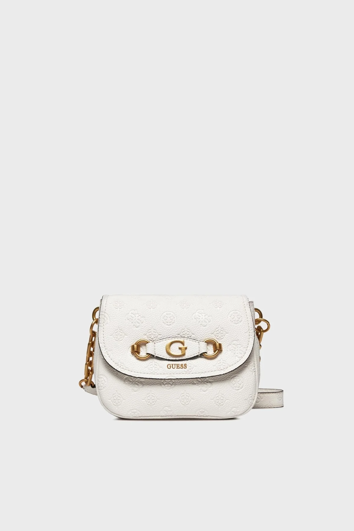 Guess Izzy Zincir Askılı HWPD9209200STL Bayan Çanta HWPD9209200 STL BEYAZ - 1