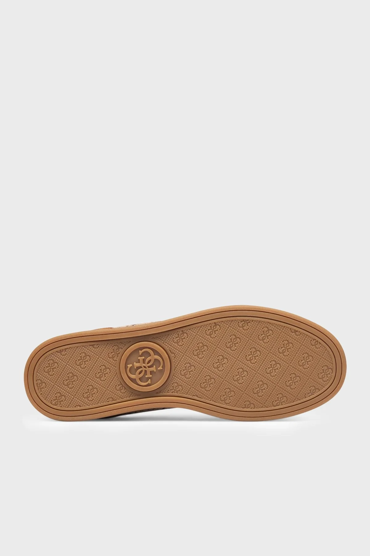 Guess Jacek 4G Logolu Süet Detaylı Sneaker FLTJACLEA12 Kadın Ayakkabı FLTJAC LEA12 COGNA Taba - 5