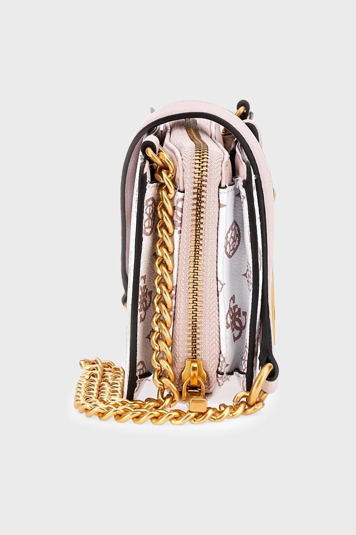 Guess James Zincir Detaylı Omuz Askılı Bayan Çanta HWPA8970730 WLO BEYAZ - 3