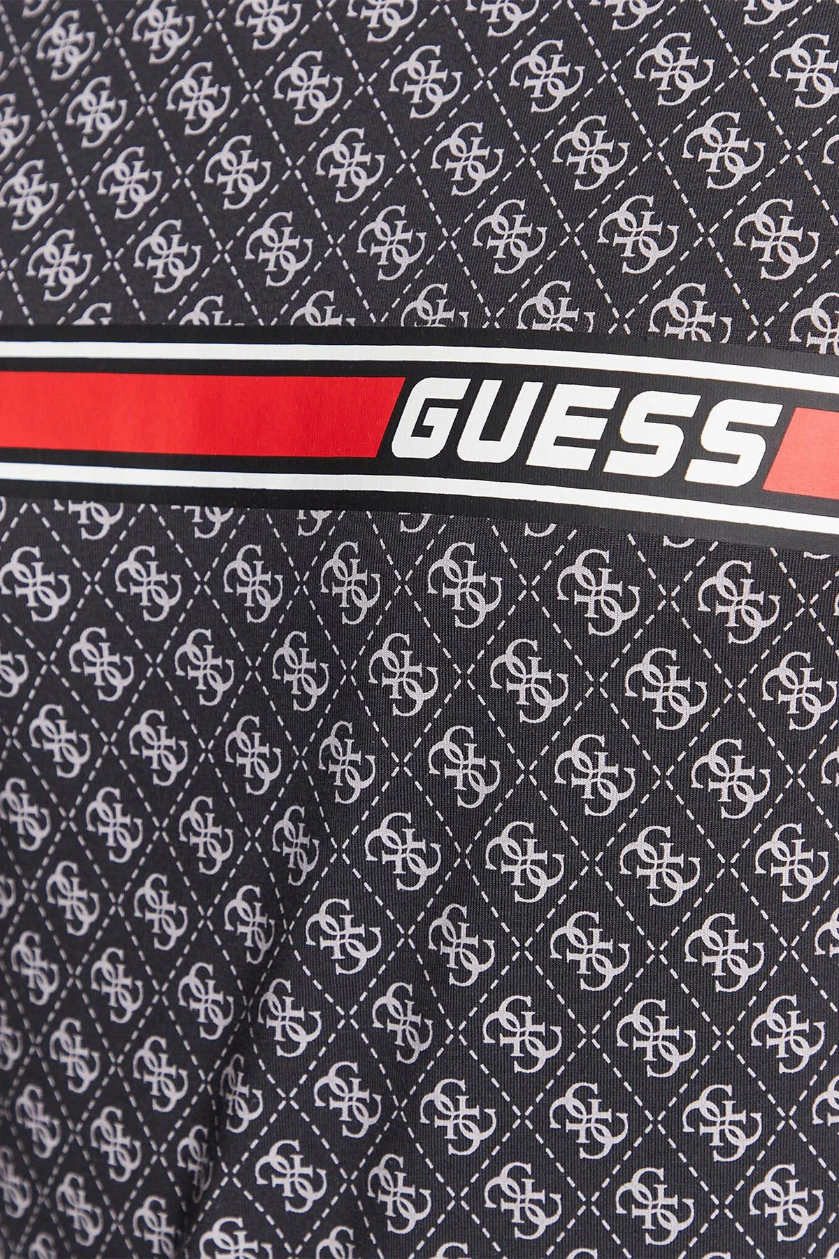 Guess Jamey Tamamı Logolu Pamuklu Regular Fit Z2BI09J1314 Erkek T Shirt Z2BI09 J1314 P9QC SİYAH - 4