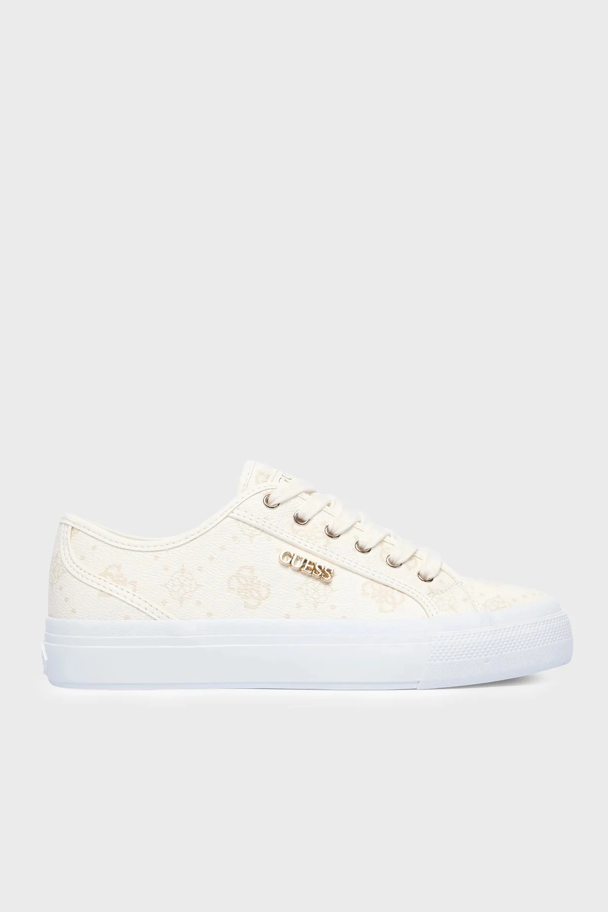 Guess Jelexa 4G Logolu FLTJ10FAL12 Kadın Ayakkabı FLTJ10 FAL12 WHITE Beyaz - 1