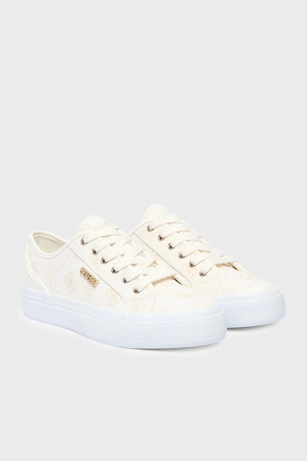 Guess Jelexa 4G Logolu FLTJ10FAL12 Kadın Ayakkabı FLTJ10 FAL12 WHITE Beyaz - 2