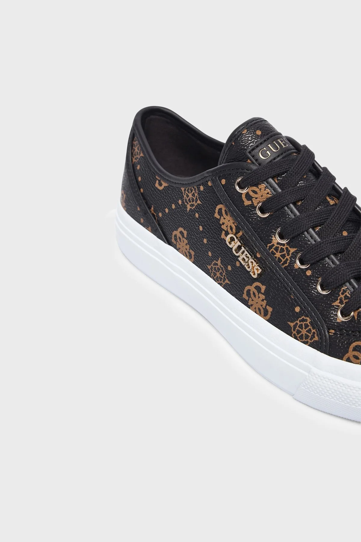 Guess Jelexa 4G Logolu Sneaker FLTJ10FAL12 Kadın Ayakkabı FLTJ10 FAL12 BROWN Kahve-krem - 5
