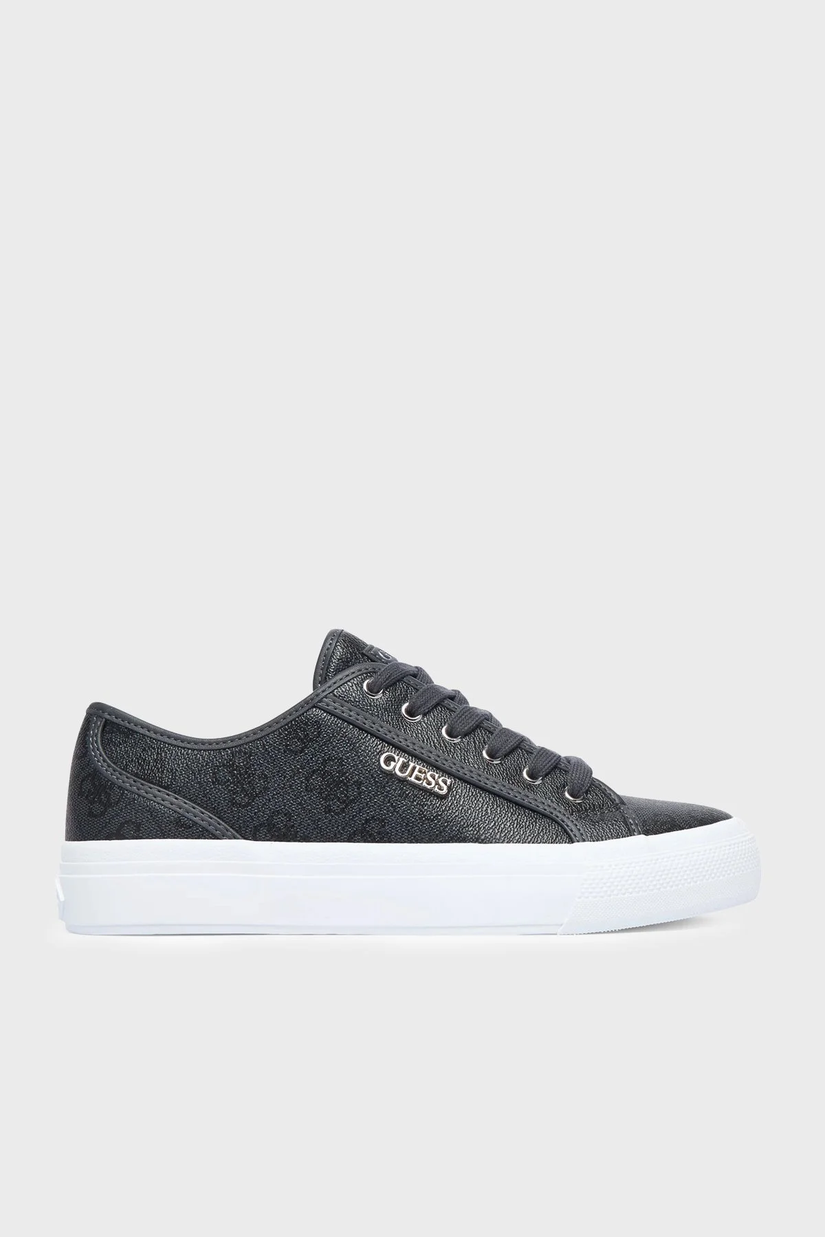 Guess Jelexa 4G Logolu Sneaker FLTJ10FAL12 Kadın Ayakkabı FLTJ10 FAL12 COAL Antrasit - 1