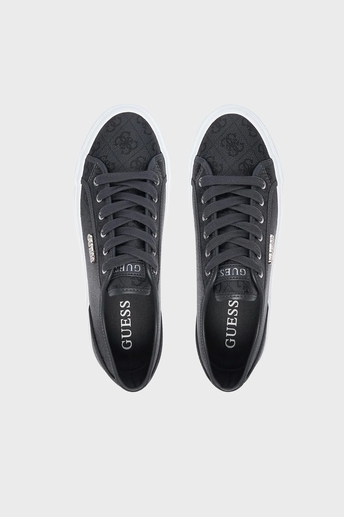 Guess Jelexa 4G Logolu Sneaker FLTJ10FAL12 Kadın Ayakkabı FLTJ10 FAL12 COAL Antrasit - 3