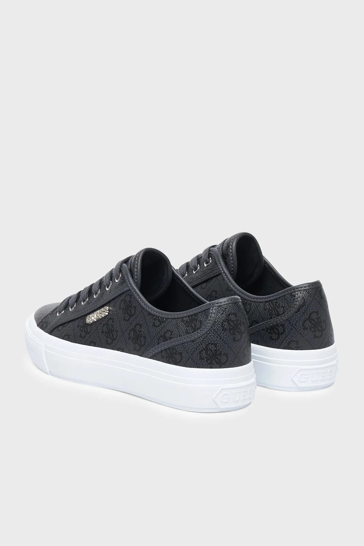 Guess Jelexa 4G Logolu Sneaker FLTJ10FAL12 Kadın Ayakkabı FLTJ10 FAL12 COAL Antrasit - 4