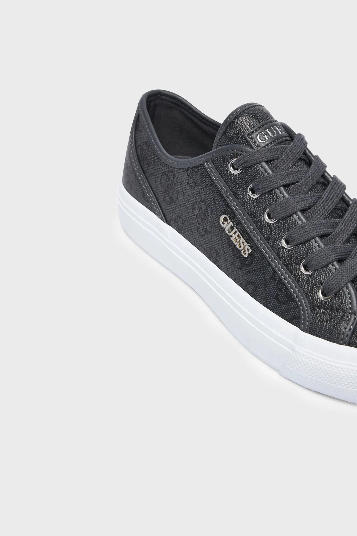 Guess Jelexa 4G Logolu Sneaker FLTJ10FAL12 Kadın Ayakkabı FLTJ10 FAL12 COAL Antrasit - 6