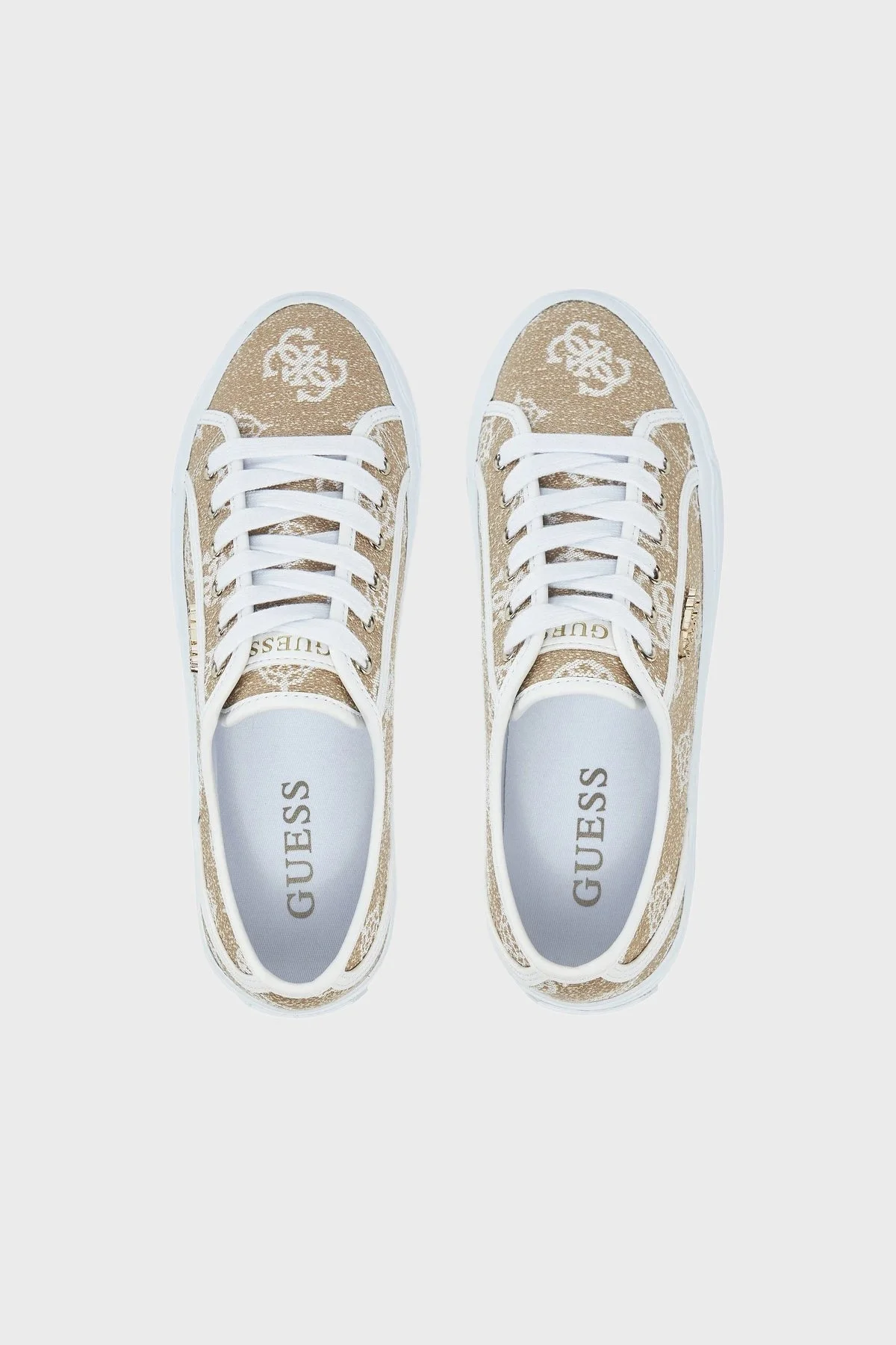 Guess Jelexa7 4G Logolu Sneaker FLJJX7FAL12 Bayan Ayakkabı FLJJX7 FAL12 WHITE BEYAZ - 9