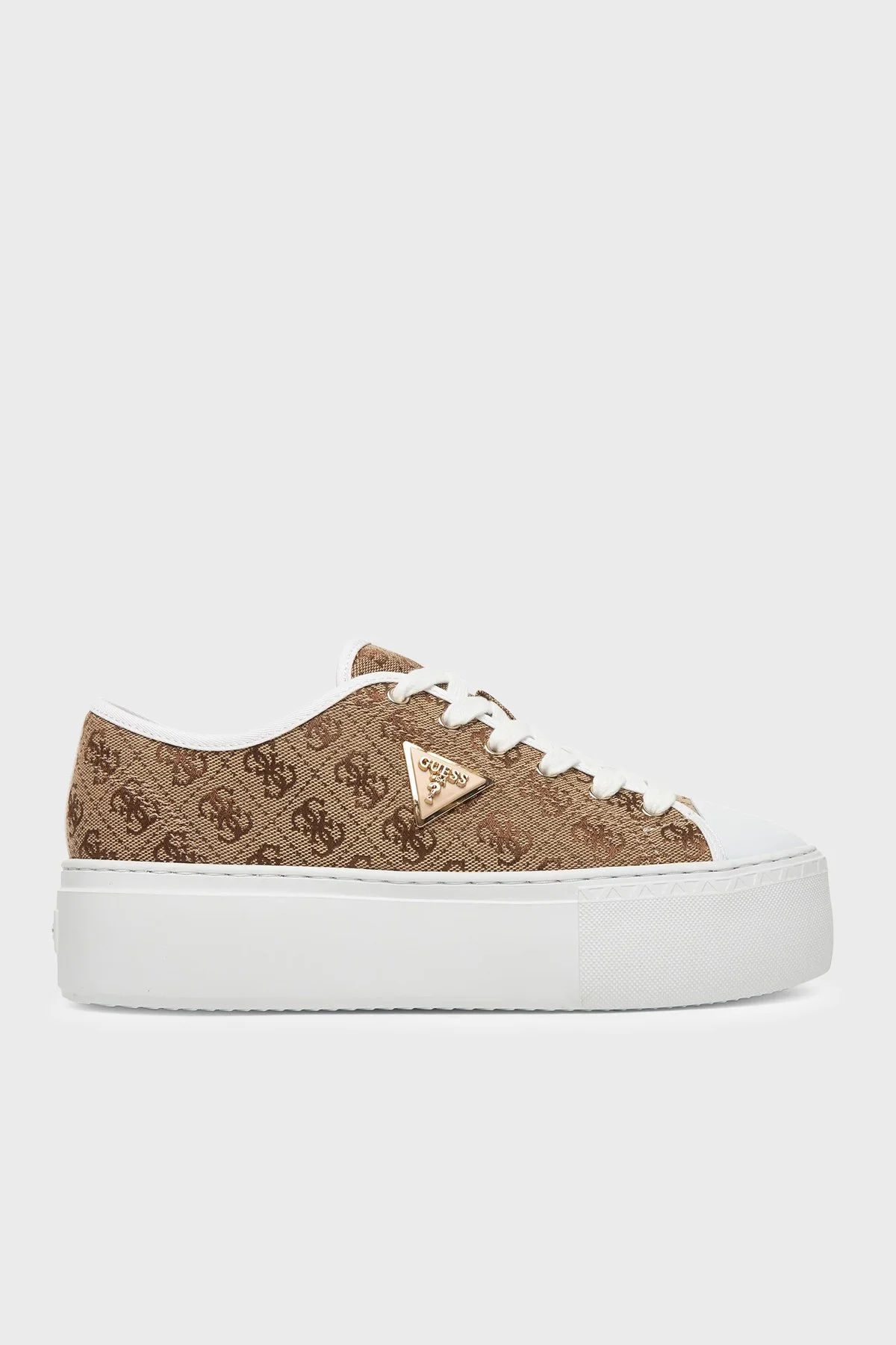 Guess Joezi Logolu Sneaker FLJJZ4FAL12 Kadın Ayakkabı FLJJZ4 FAL12 BEIBR KAHVE - 1