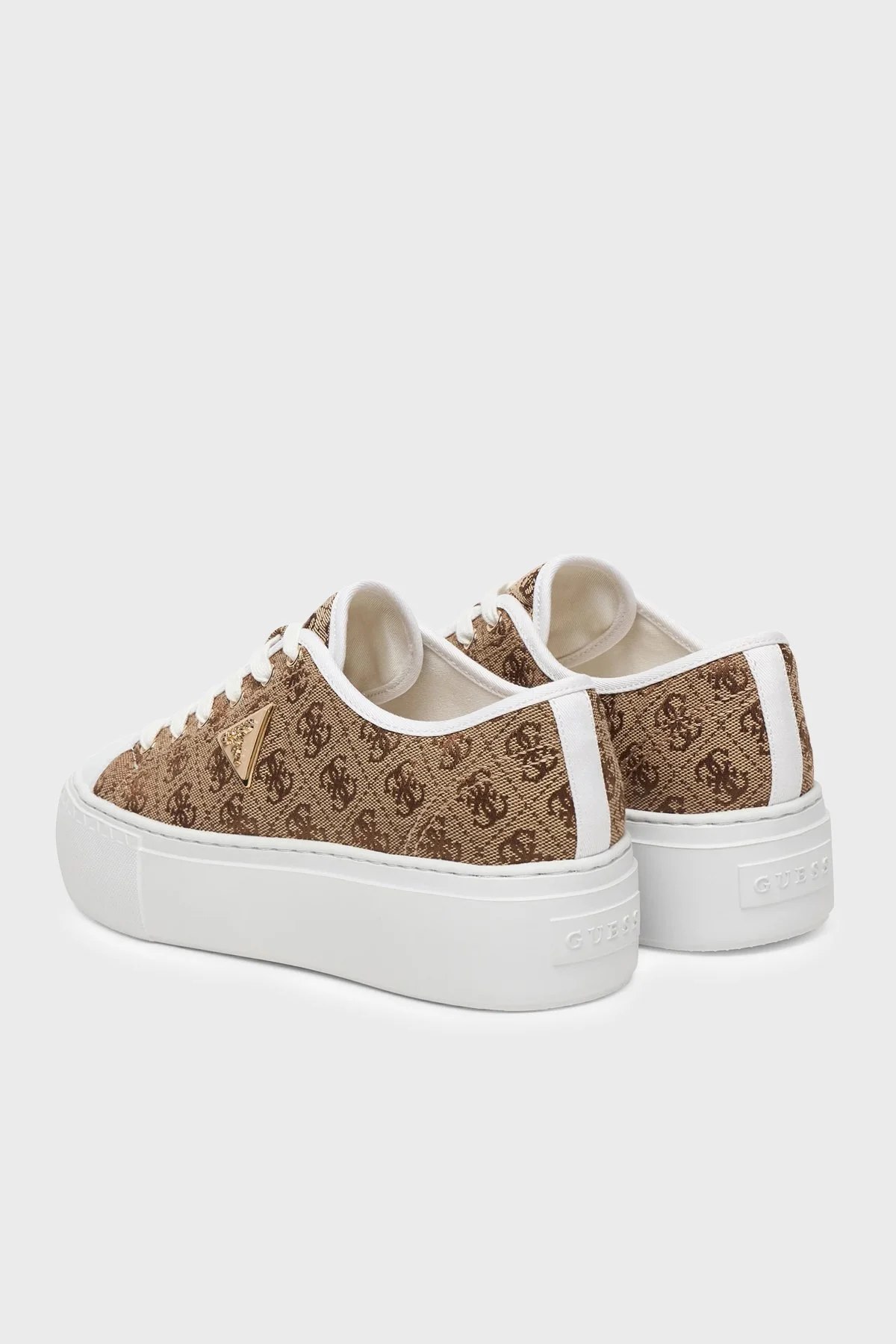 Guess Joezi Logolu Sneaker FLJJZ4FAL12 Kadın Ayakkabı FLJJZ4 FAL12 BEIBR KAHVE - 5