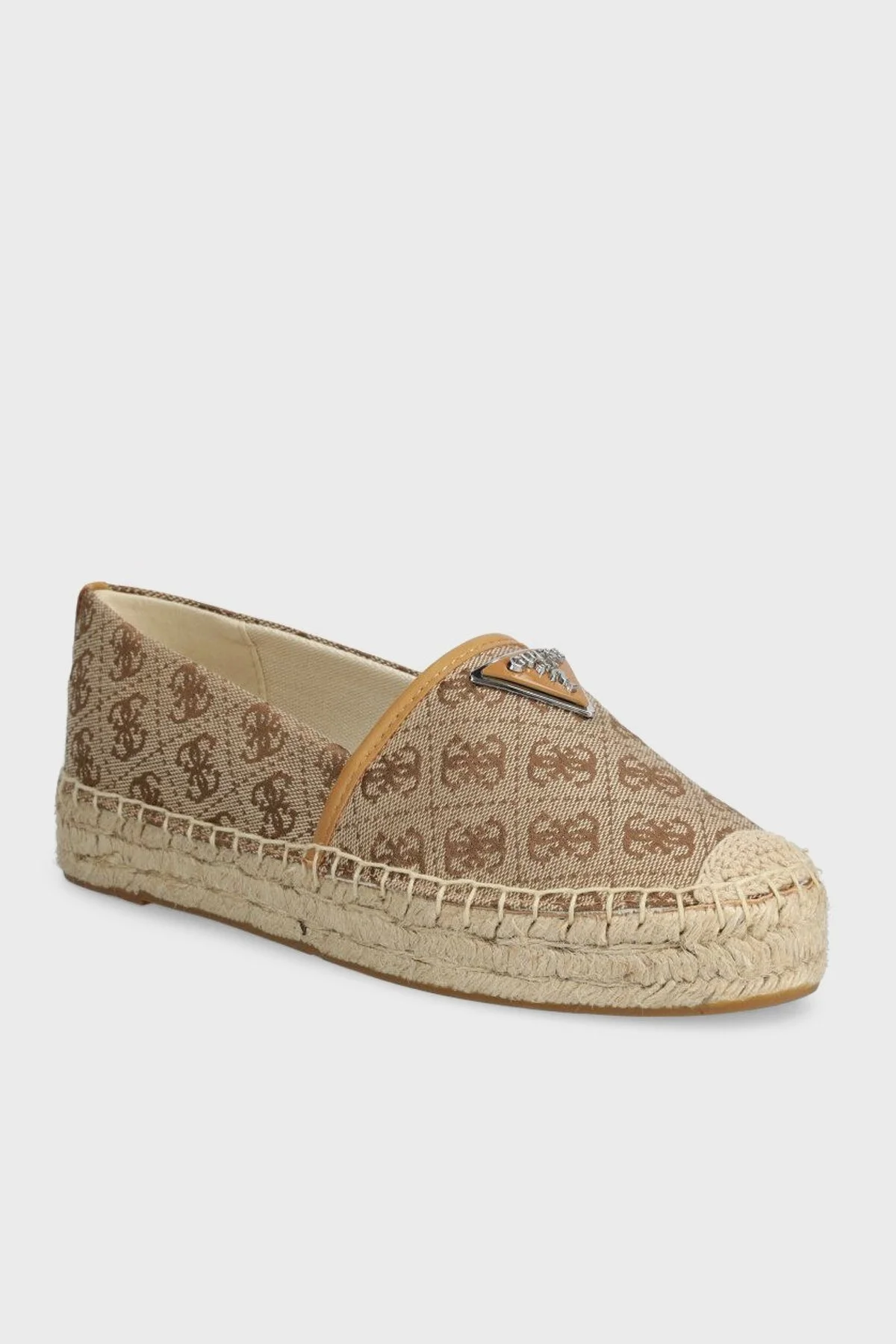 Guess Jolande Logolu Espadril FLGJDEFAL14 Bayan Ayakkabı FLGJDE FAL14 BEIBR KAHVE-BEJ - 3