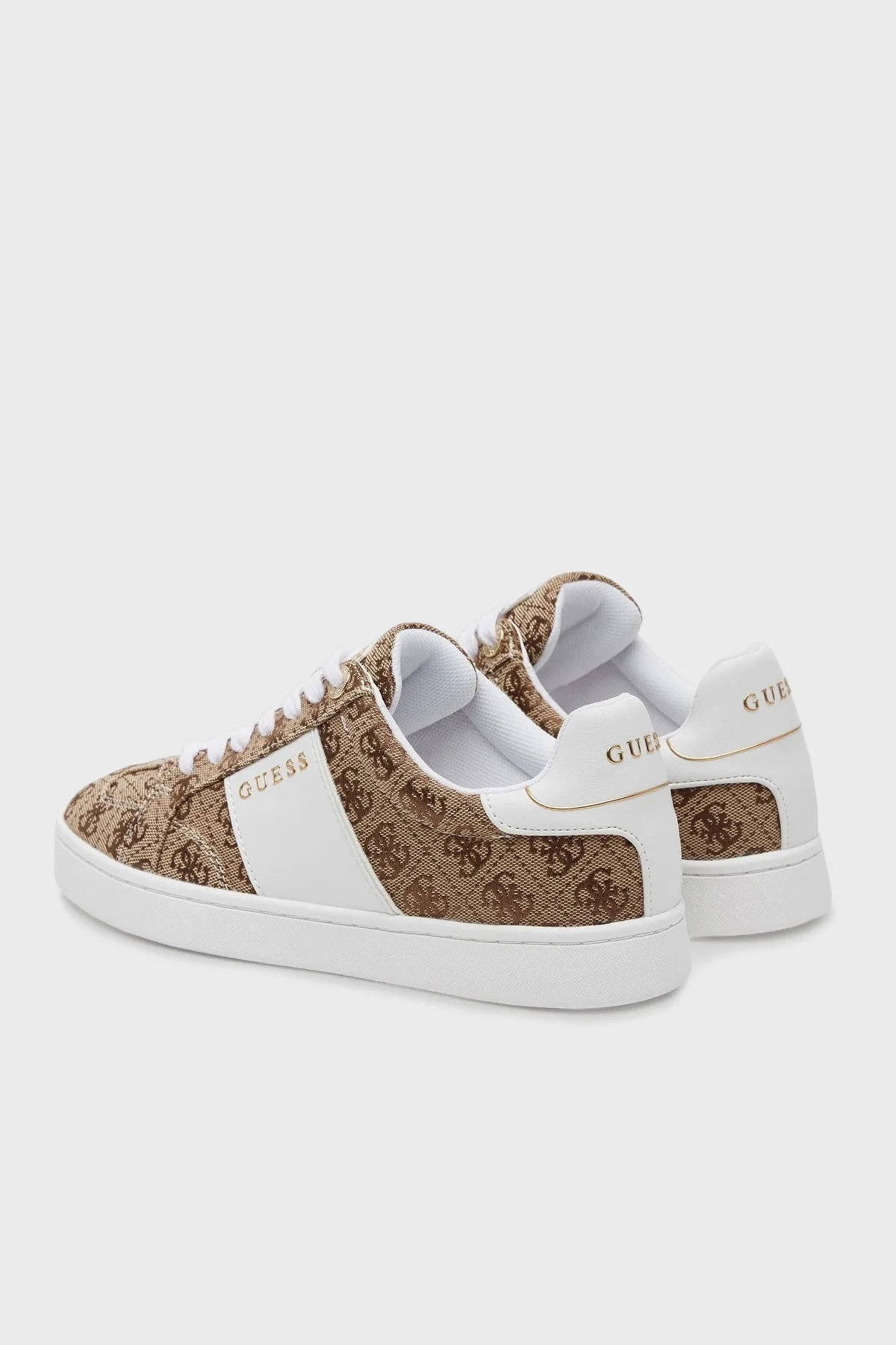 Guess Jrone5 4G Logolu Sneaker FLJRO5FAL12 Bayan Ayakkabı FLJRO5 FAL12 BEIBR KAHVE-BEYAZ - 11