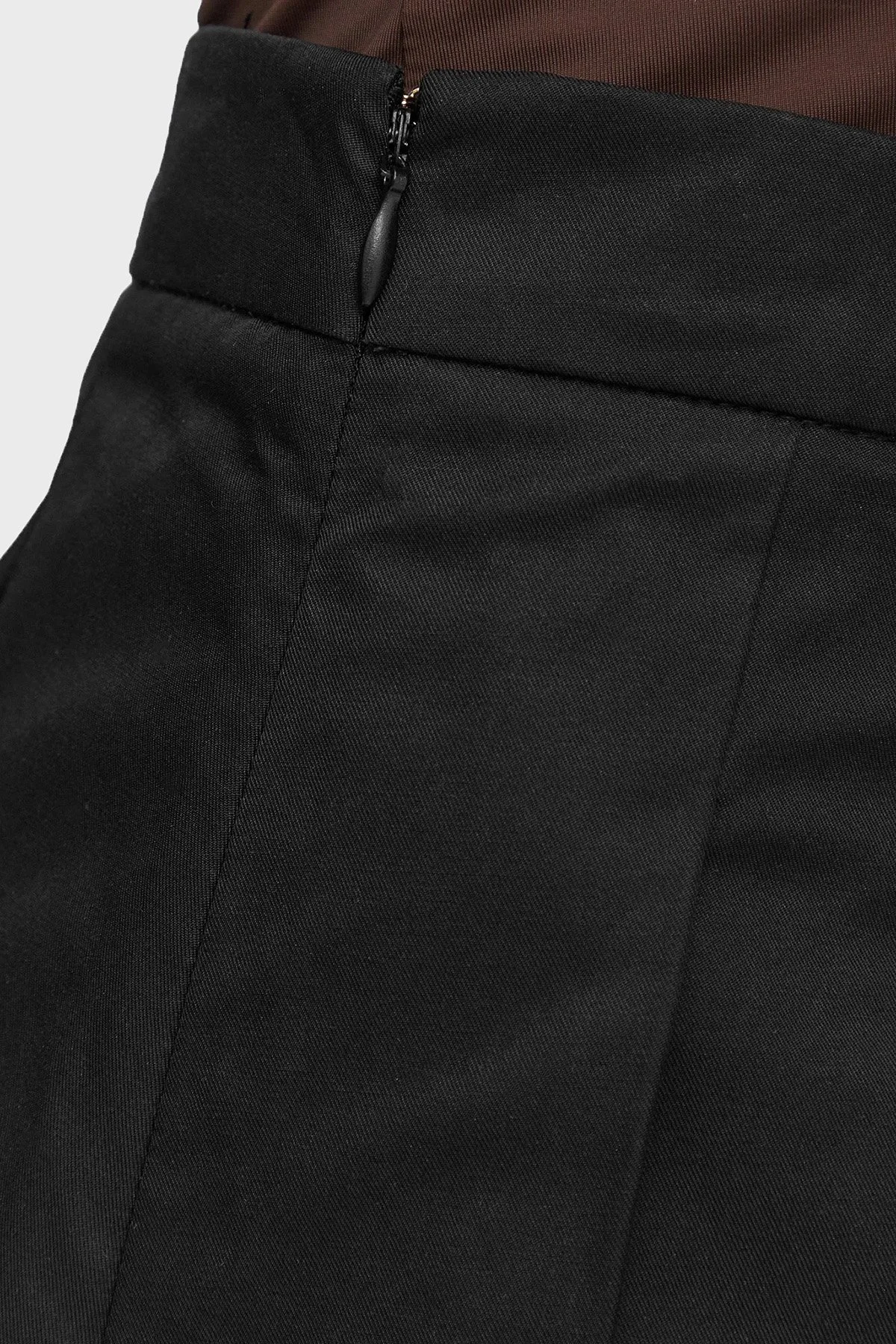 Guess Juliane Pamuk Karışımlı Pileli Mini W6YD14W2940 Kadın Etek W6YD14 W2940 JBLK Siyah - 5