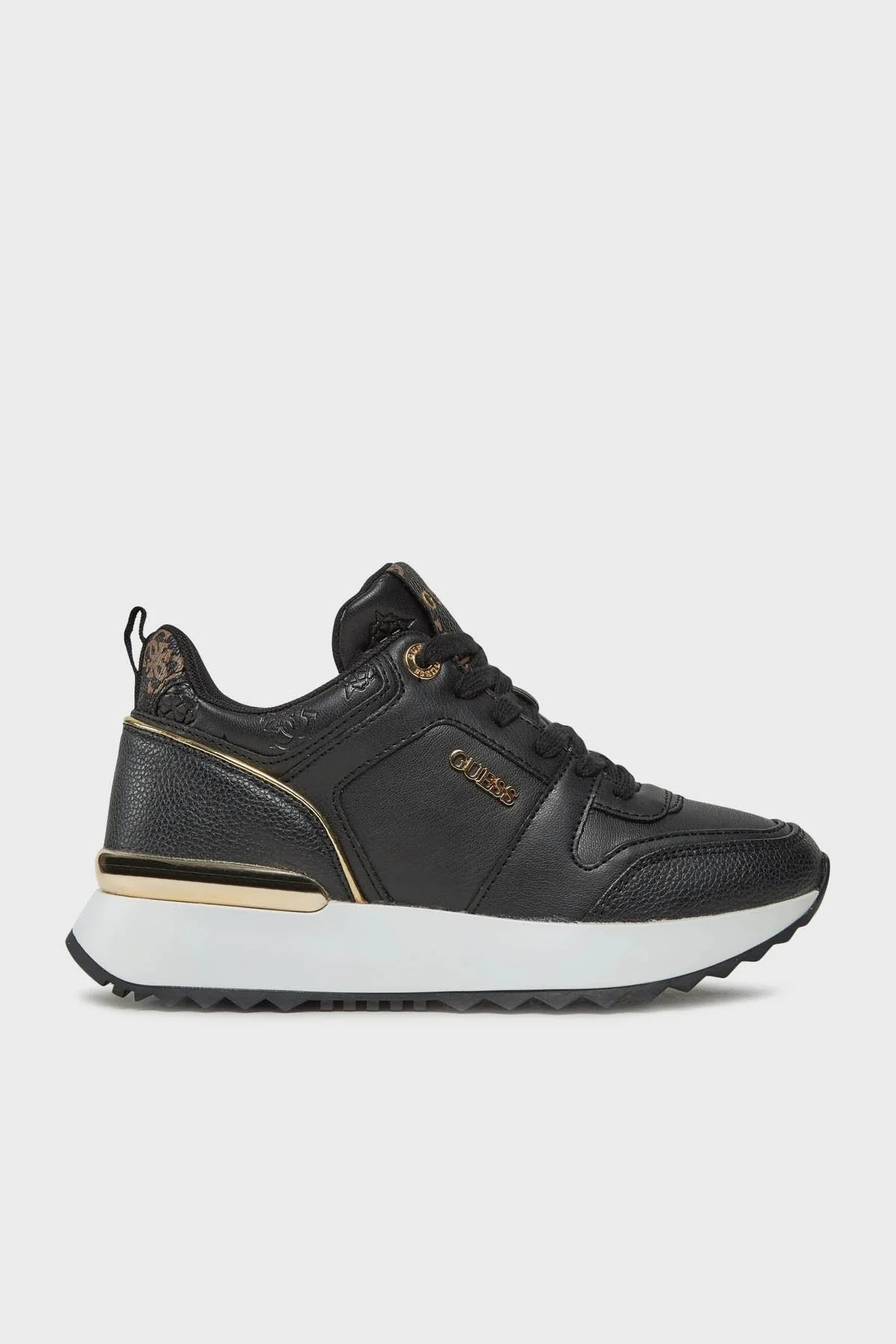 Guess Kaddy Sneaker Bayan Ayakkabı FL8DDYELE12 BLACK SİYAH - 1