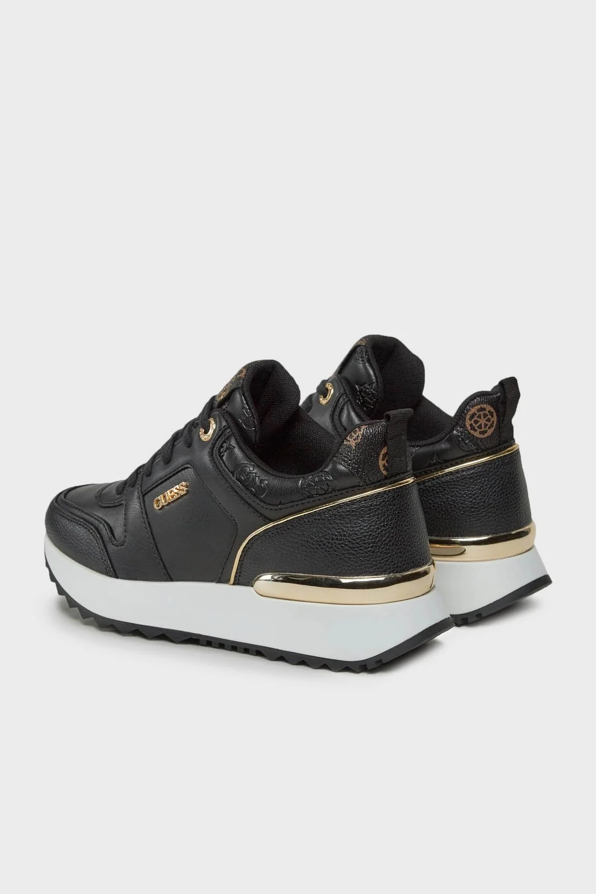 Guess Kaddy Sneaker Bayan Ayakkabı FL8DDYELE12 BLACK SİYAH - 3