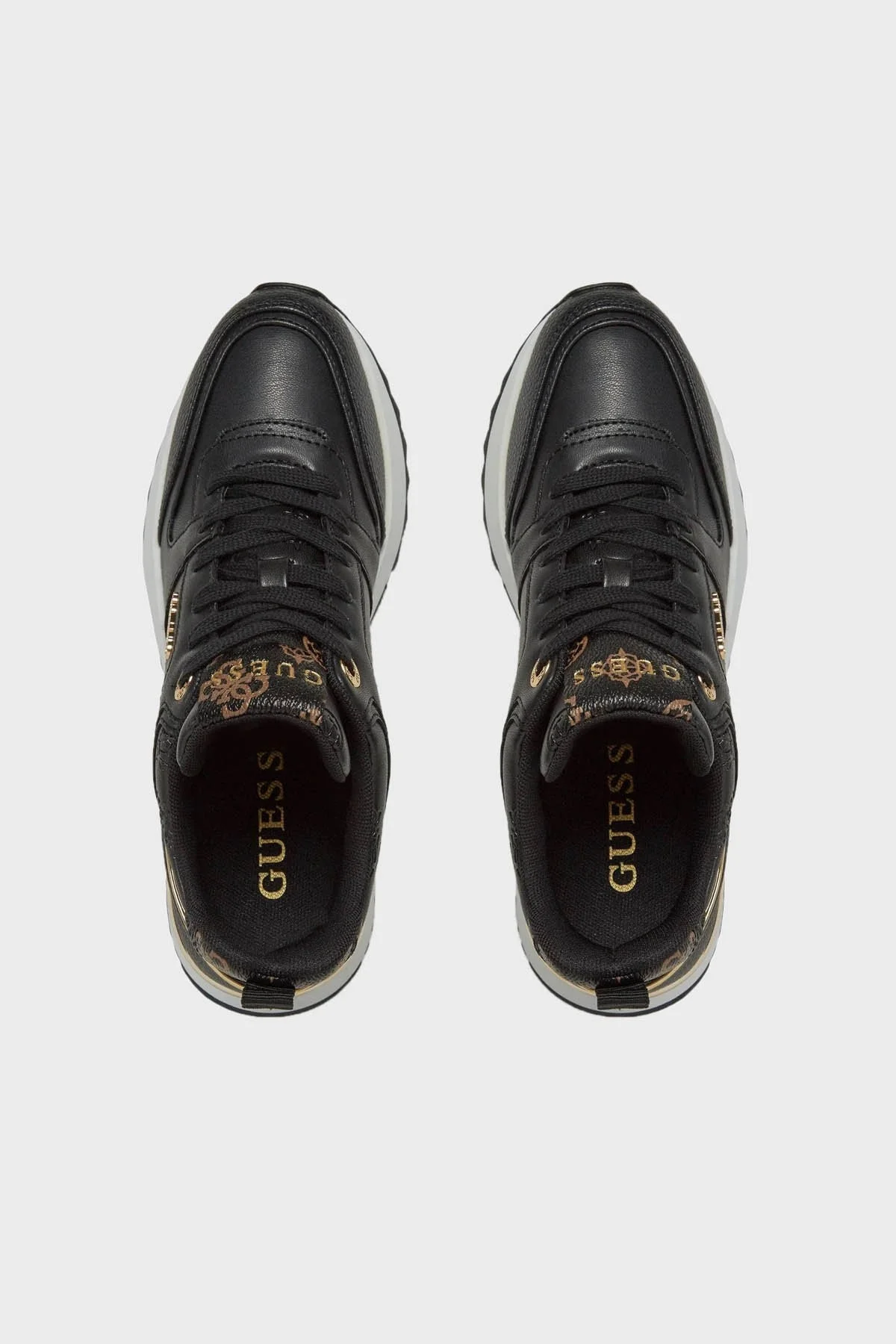 Guess Kaddy Sneaker Bayan Ayakkabı FL8DDYELE12 BLACK SİYAH - 6