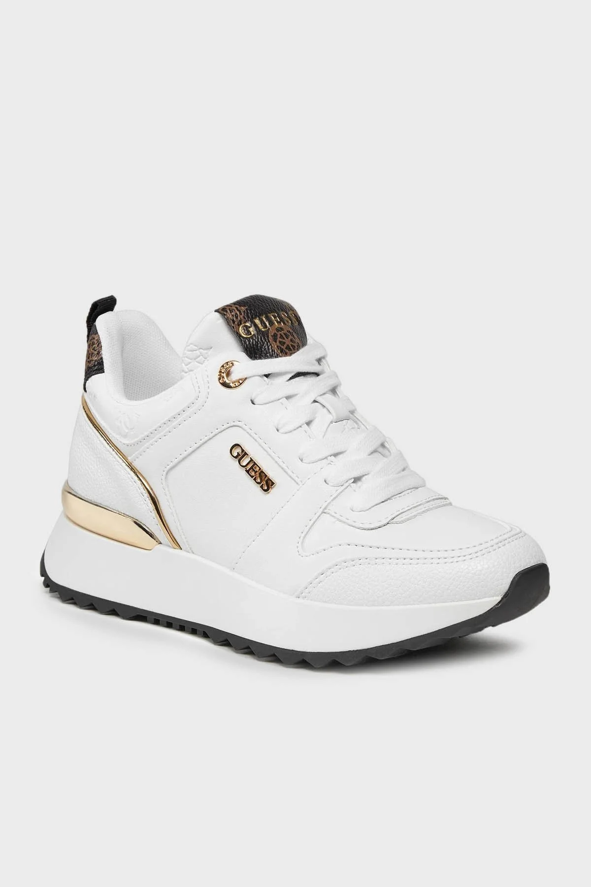 Guess Kaddy Sneaker Bayan Ayakkabı FL8DDYELE12 WHITE BEYAZ - 2