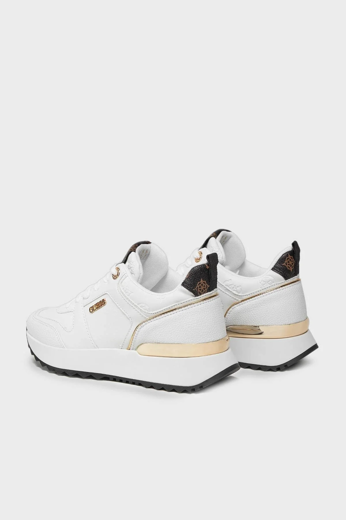 Guess Kaddy Sneaker Bayan Ayakkabı FL8DDYELE12 WHITE BEYAZ - 3