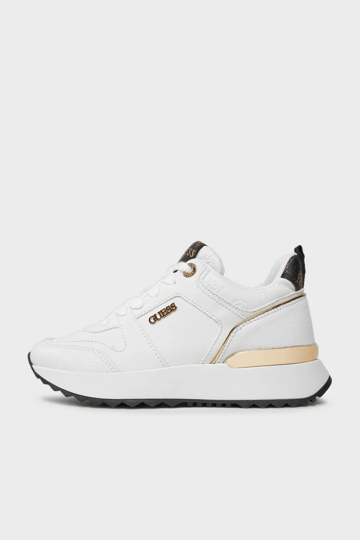 Guess Kaddy Sneaker Bayan Ayakkabı FL8DDYELE12 WHITE BEYAZ - 4