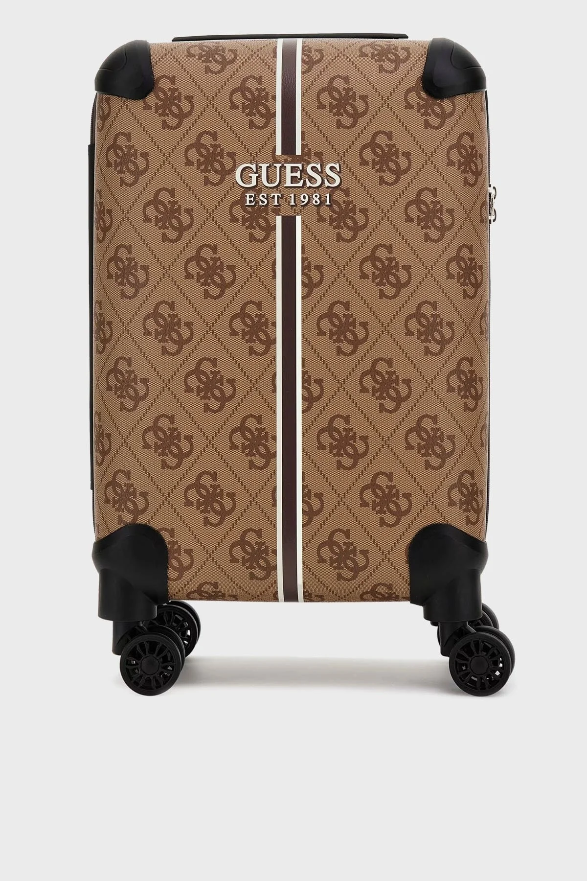 Guess Kallisto Logolu Fermuarlı Kabin Boy TWB76049830 Bayan Valiz TWB760 49830 LAM CAMEL - 1