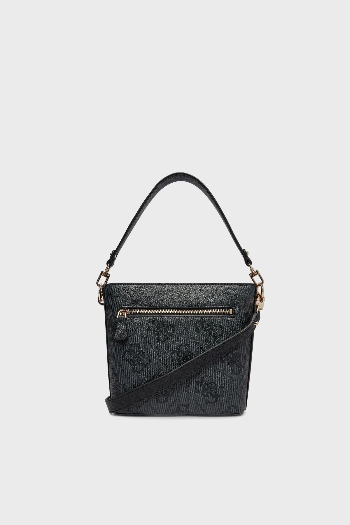 Guess Karnilla 4G Logolu Çıkarılabilir Askılı HWOS9901010 Bayan Çanta HWOS99 01010 CLO ANTRASİT - 3