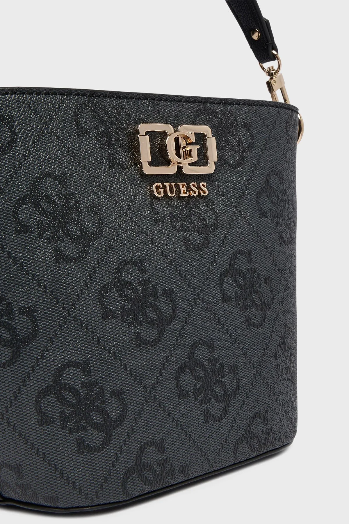 Guess Karnilla 4G Logolu Çıkarılabilir Askılı HWOS9901010 Bayan Çanta HWOS99 01010 CLO ANTRASİT - 4