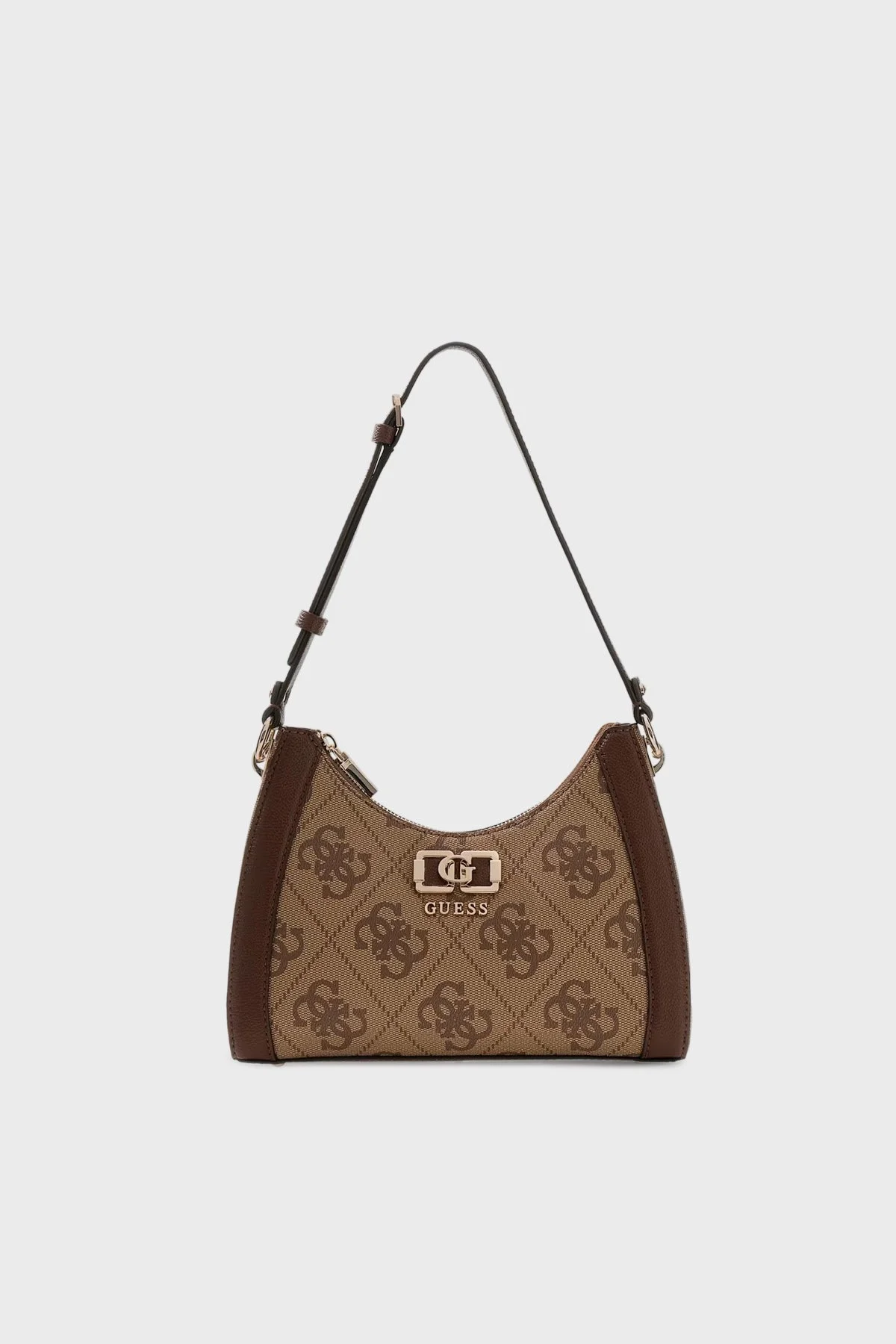 Guess Karnilla Logolu Ayarlanabilir Omuz Askılı HWOS9901180 Bayan Çanta HWOS99 01180 LGW KAHVE - 1