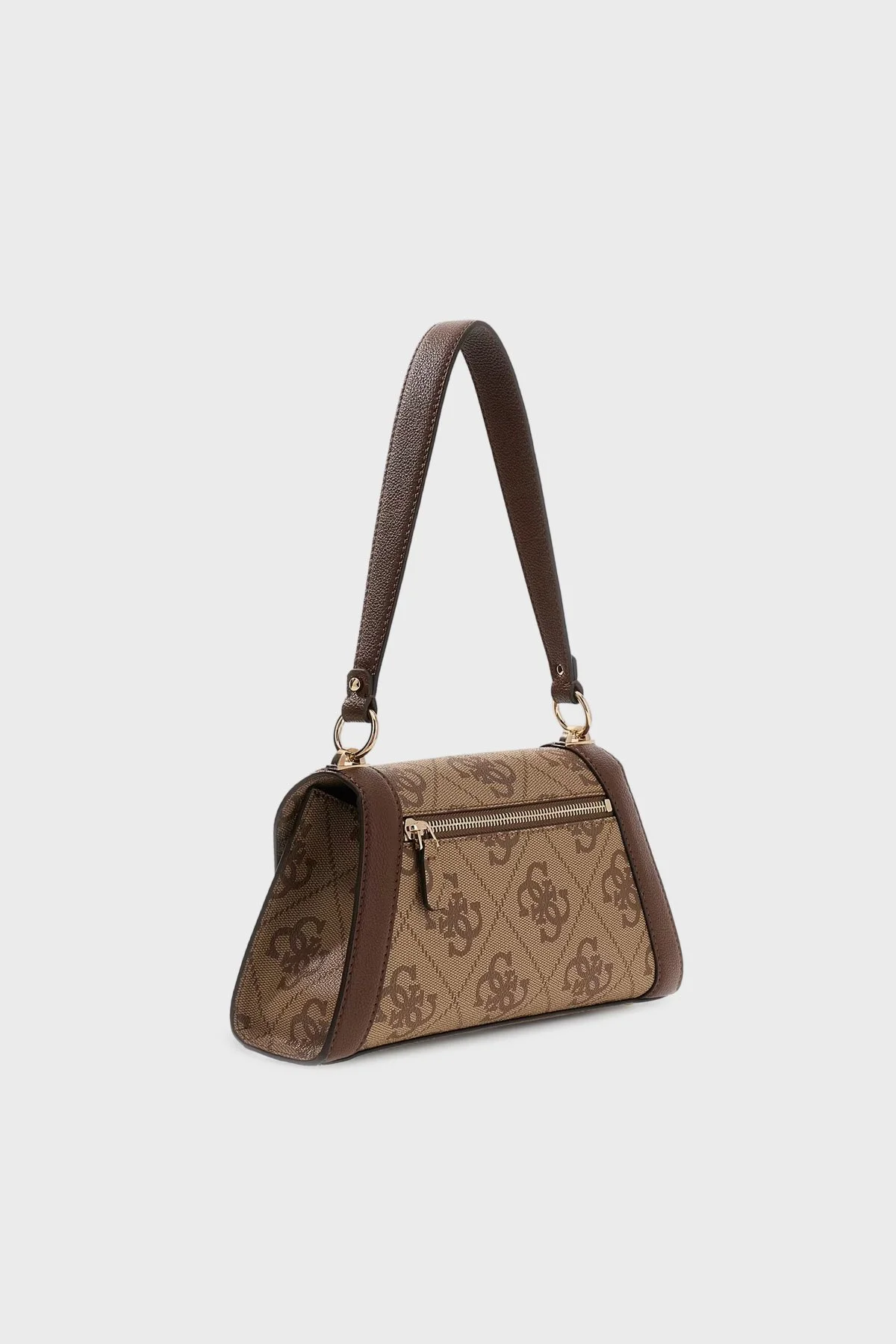 Guess Karnilla Logolu Çıkarılabilir Askılı HWOS9901190 Bayan Çanta HWOS99 01190 LGW KAHVE - 4