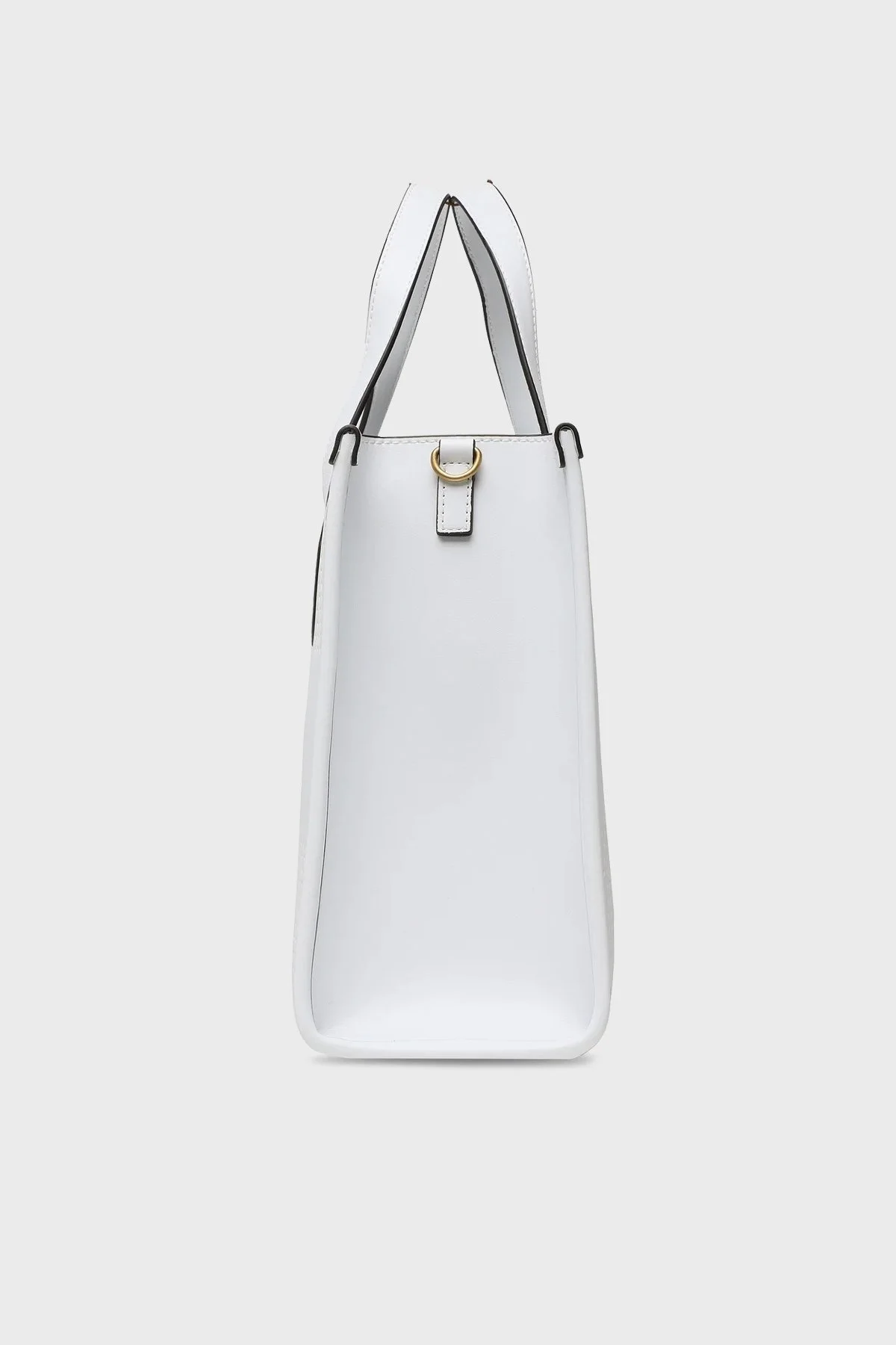 Guess Katey Fermuarlı Mini İç Bölmeli Delikli Omuz Bayan Çanta HWWH8769220 WHI BEYAZ - 5