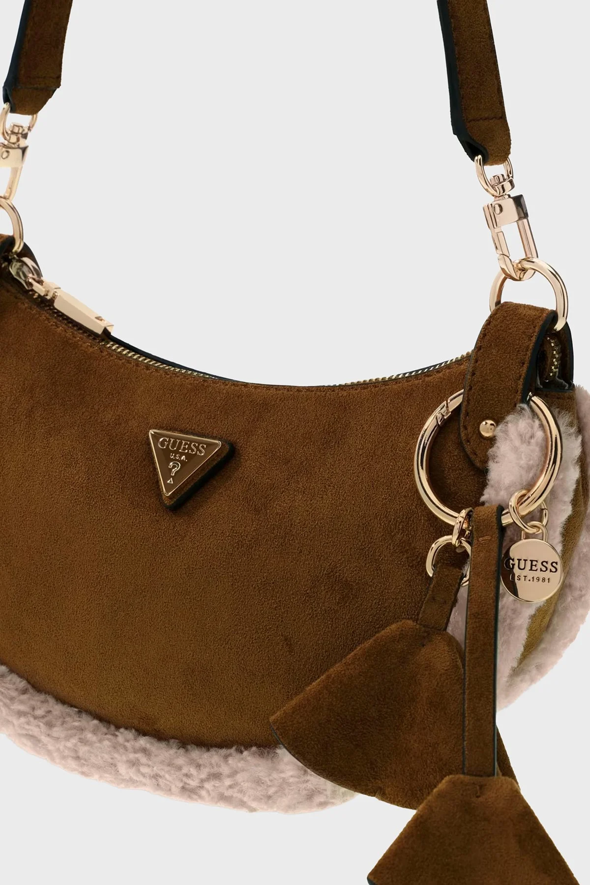 Guess Katie Kadın Çanta HWSW22 53180 COG Taba - 4
