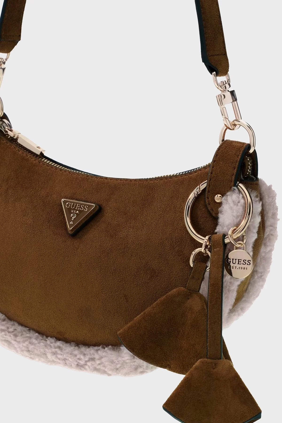 Guess Katie Kadın Çanta HWSW22 53180 COG Taba - 6