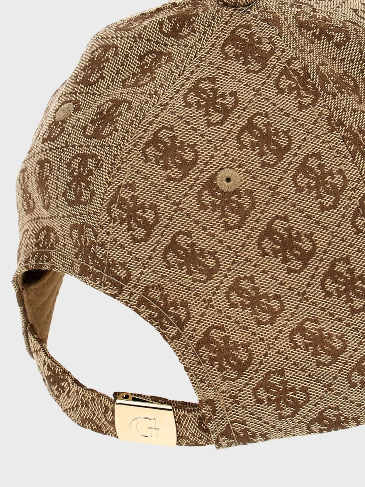 Guess Katya Jakarlı Logo Baskılı AW5368POL01 Bayan Şapka AW5368 POL01 LTL KAHVE - 4