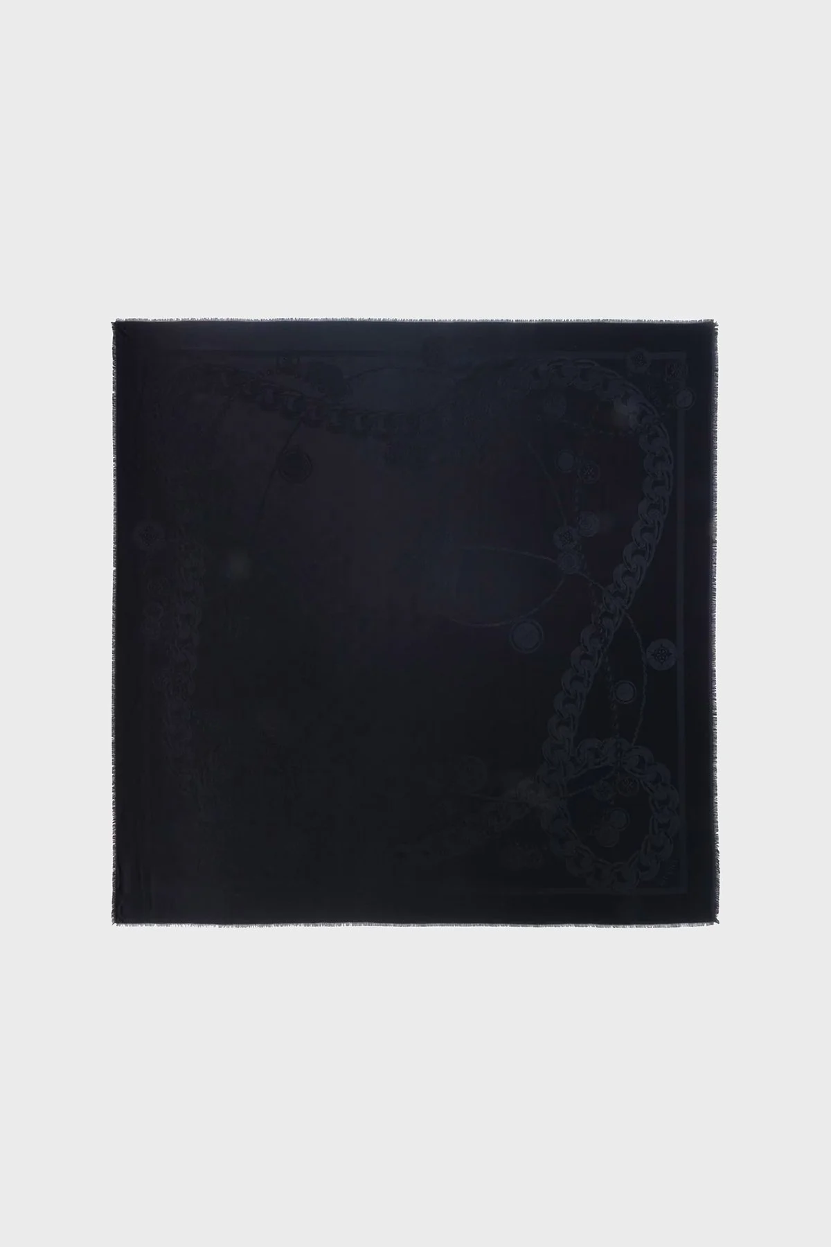 Guess Kefiah Desenli 130 x 130 cm AW5306POL03 Bayan Şal AW5306 POL03 BLA SİYAH - 4